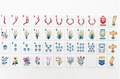 Mini Mahjer Woodlands Edition Set