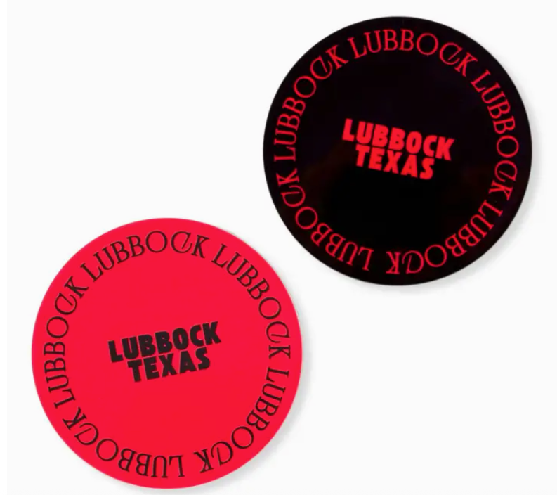 Lubbock Texas Acrylic Coasters