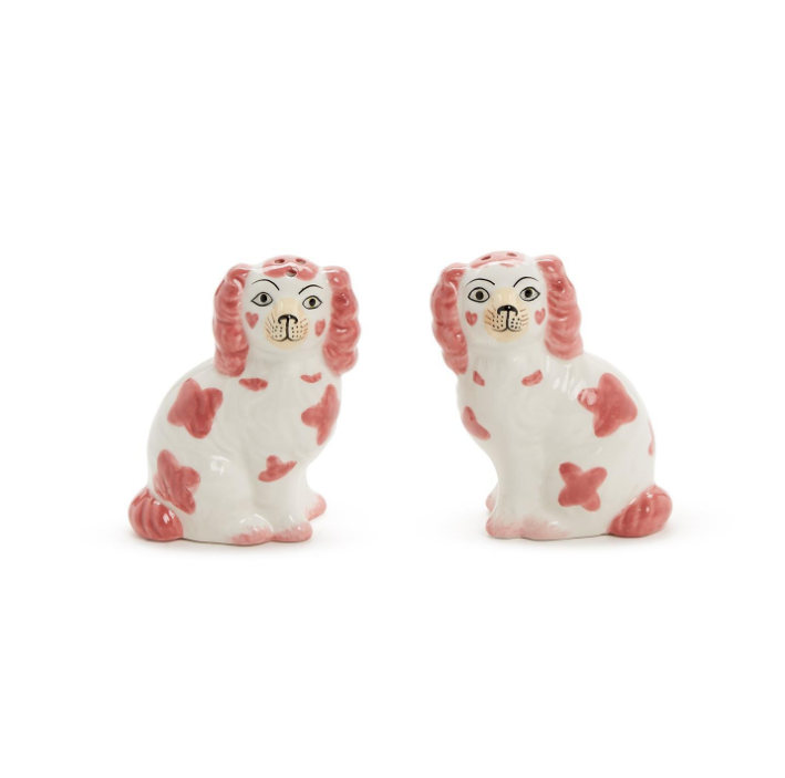 Staffordshire Dog Salt and Pepper Shaker Set