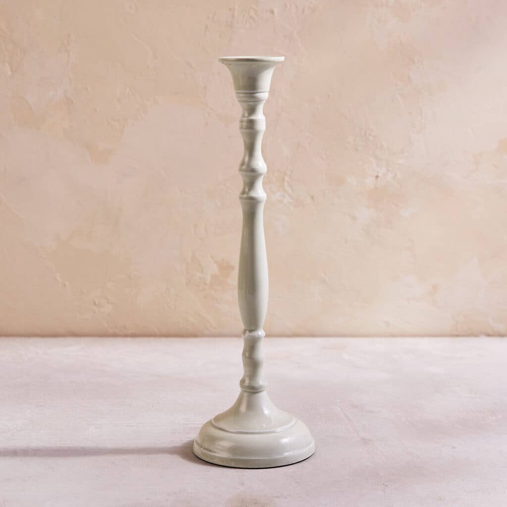 Nera Light Green Candle Holder Large