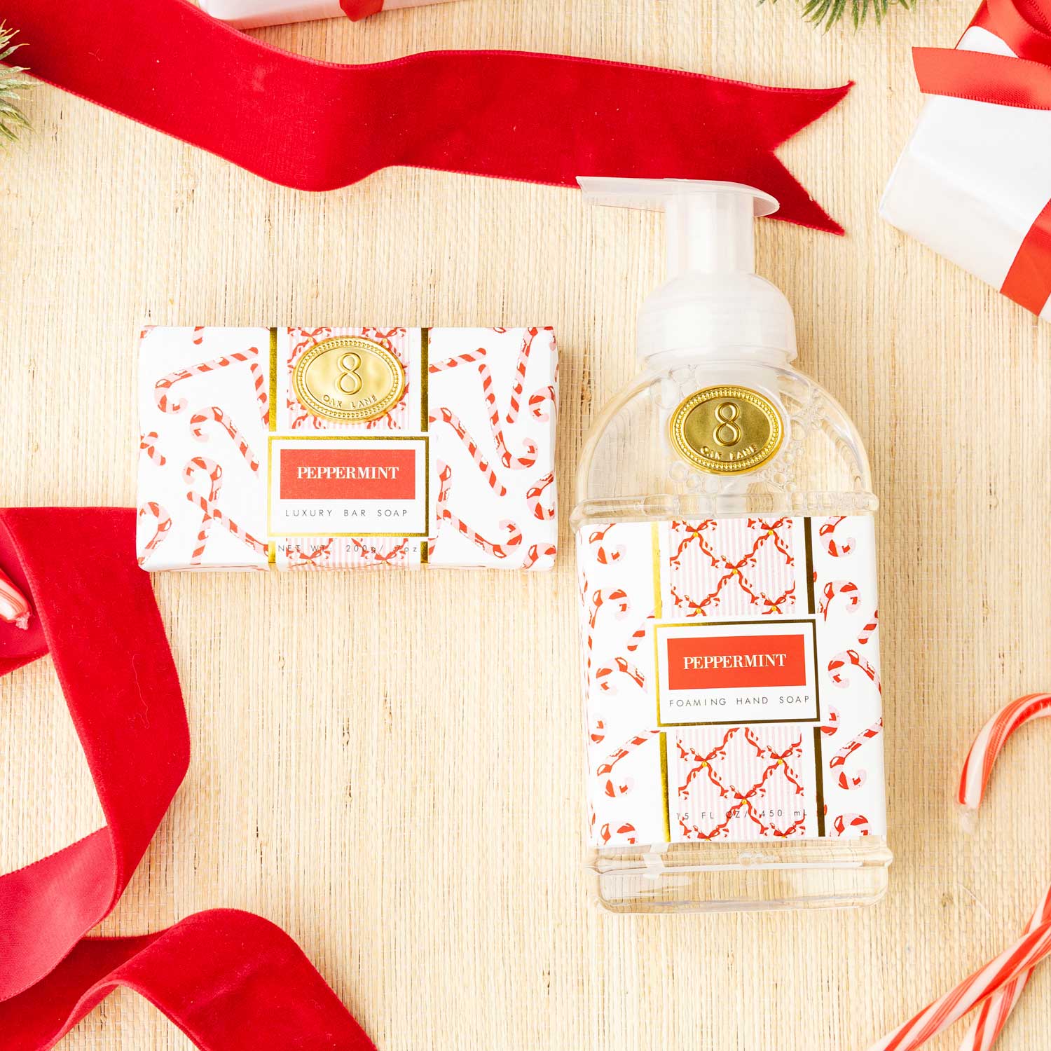 Peppermint Wrapped Bar Soap