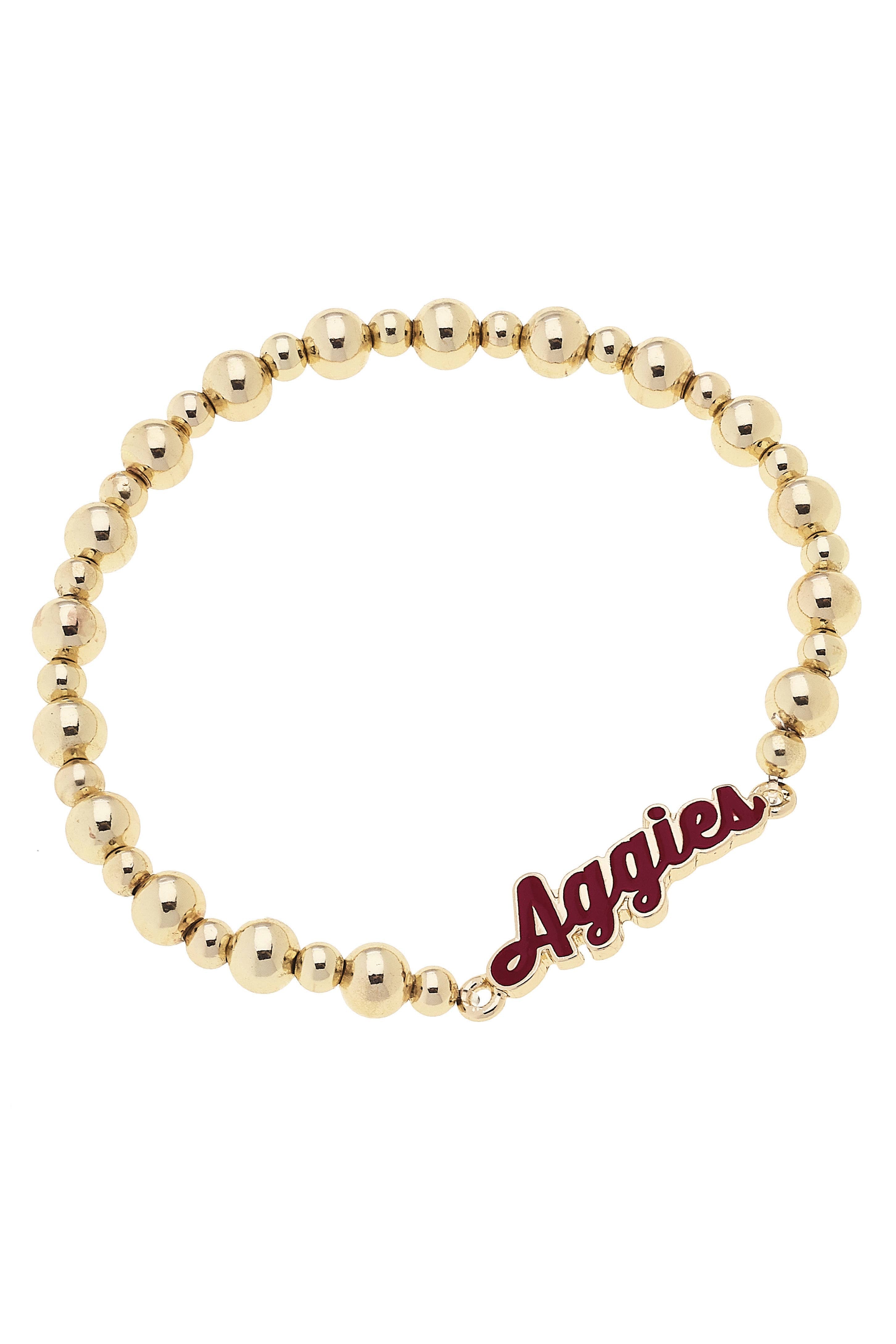 Texas A&M Aggies Stretch Bracelet