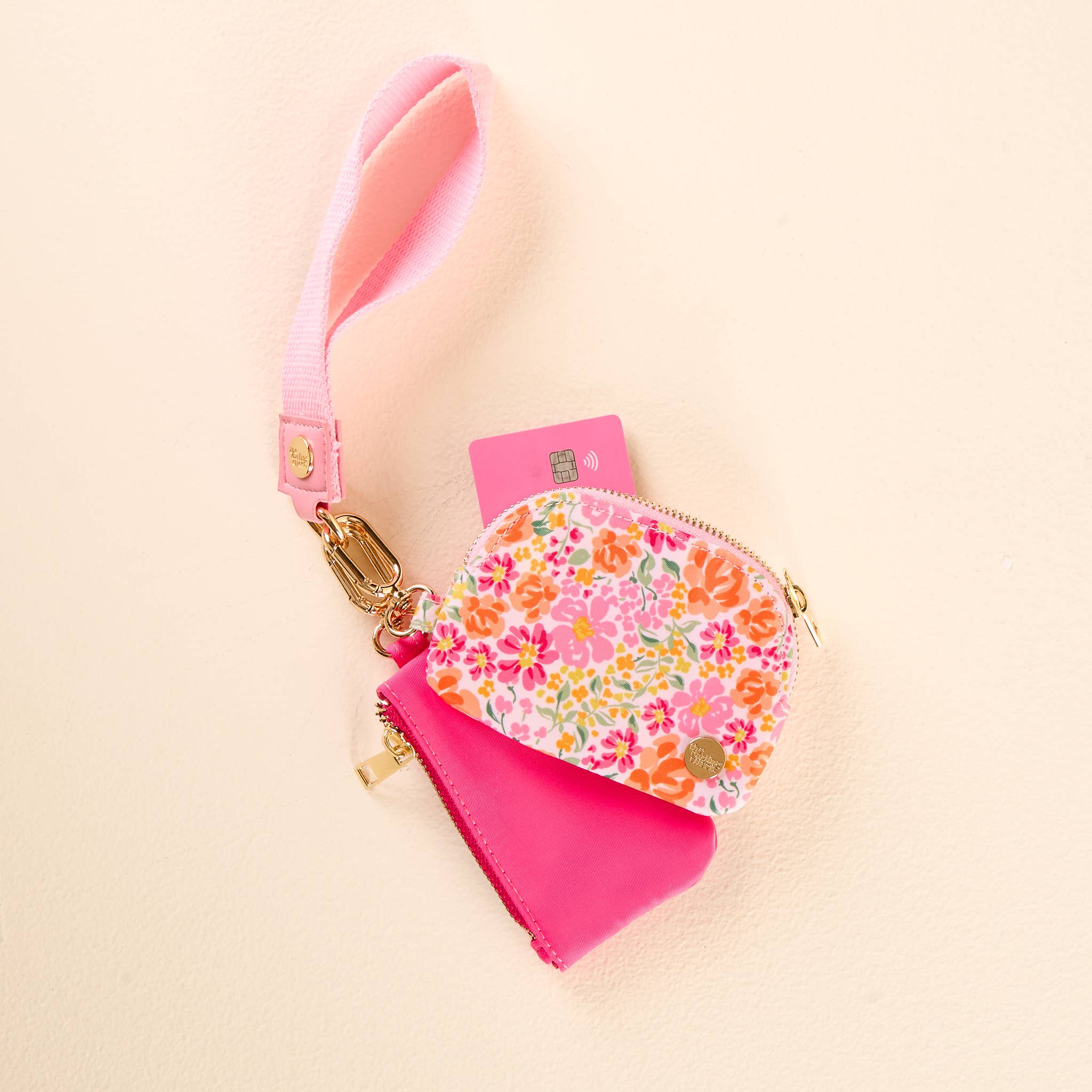 Dynamic Duo Pouch Wristlet-Secret Garden