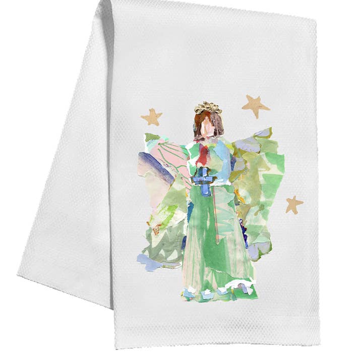 Green Angel Kitchen Towel