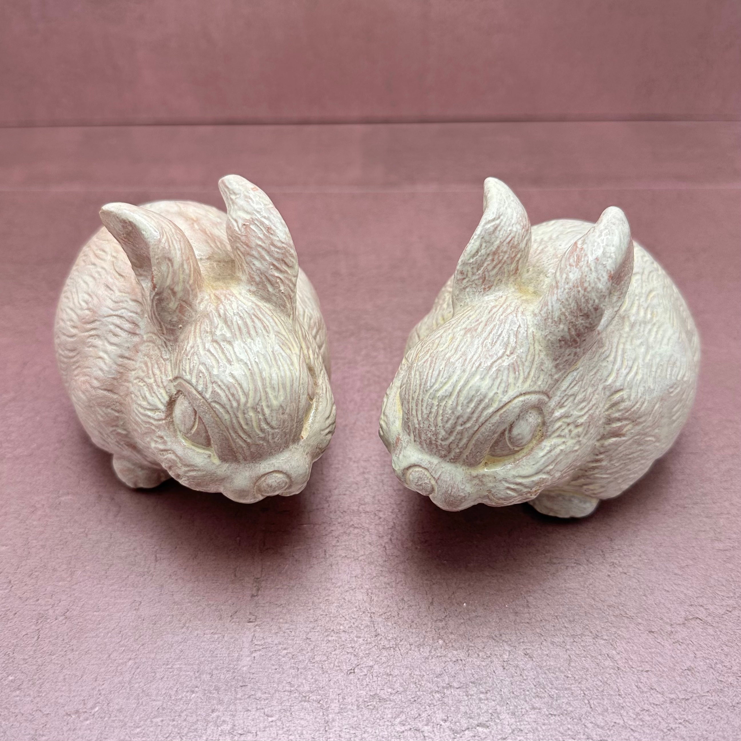 Vintage Pink Bunnies
