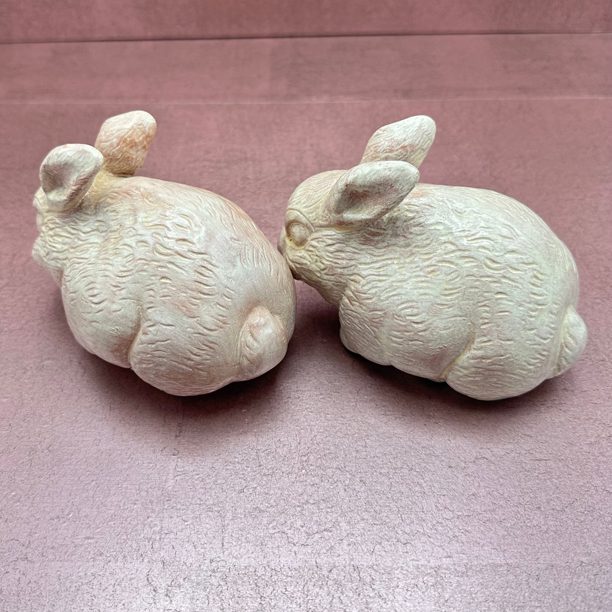 Vintage Pink Bunnies