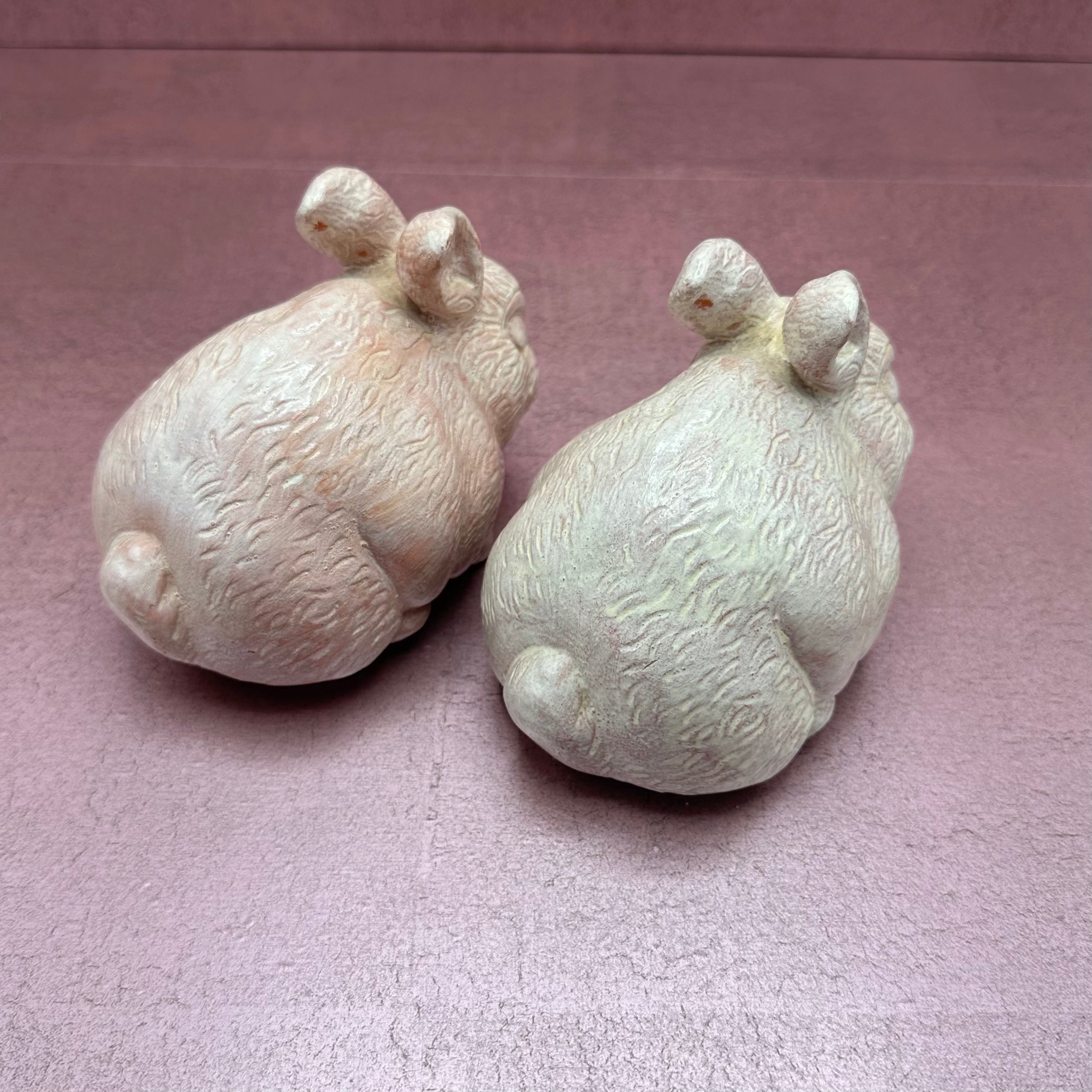 Vintage Pink Bunnies