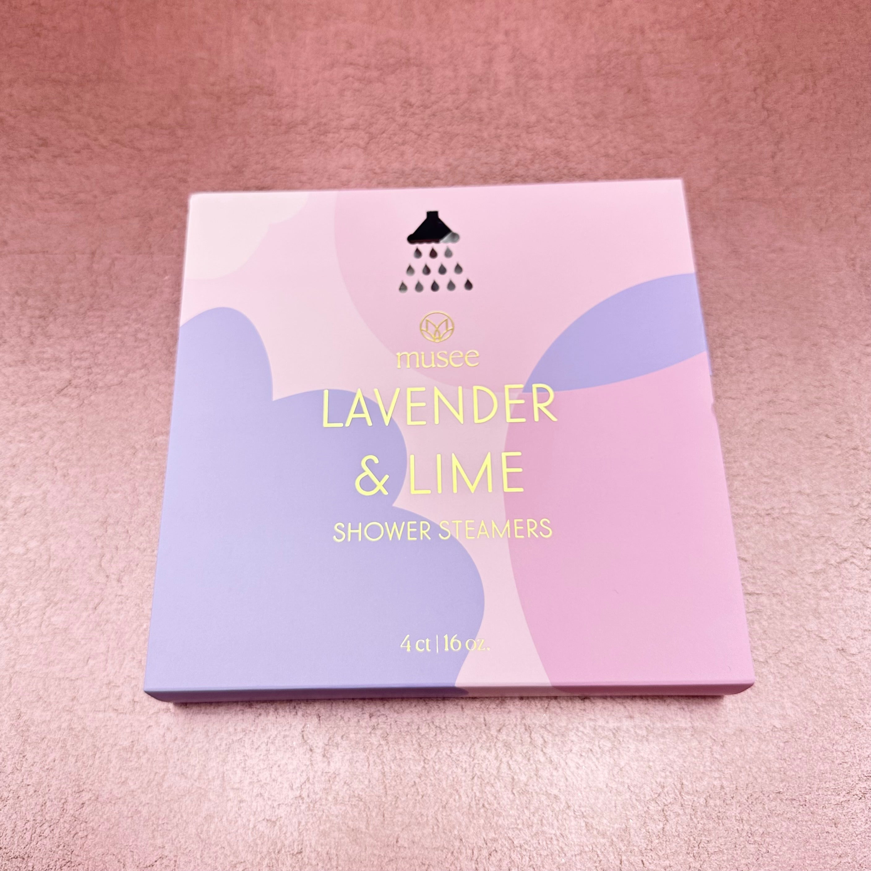 Lavender & Lime Shower Steamers