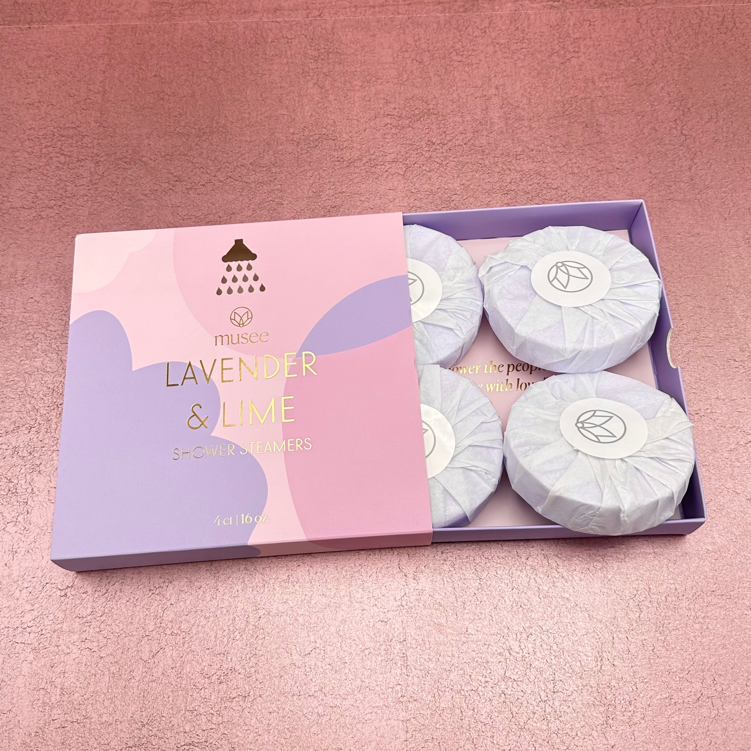 Lavender & Lime Shower Steamers