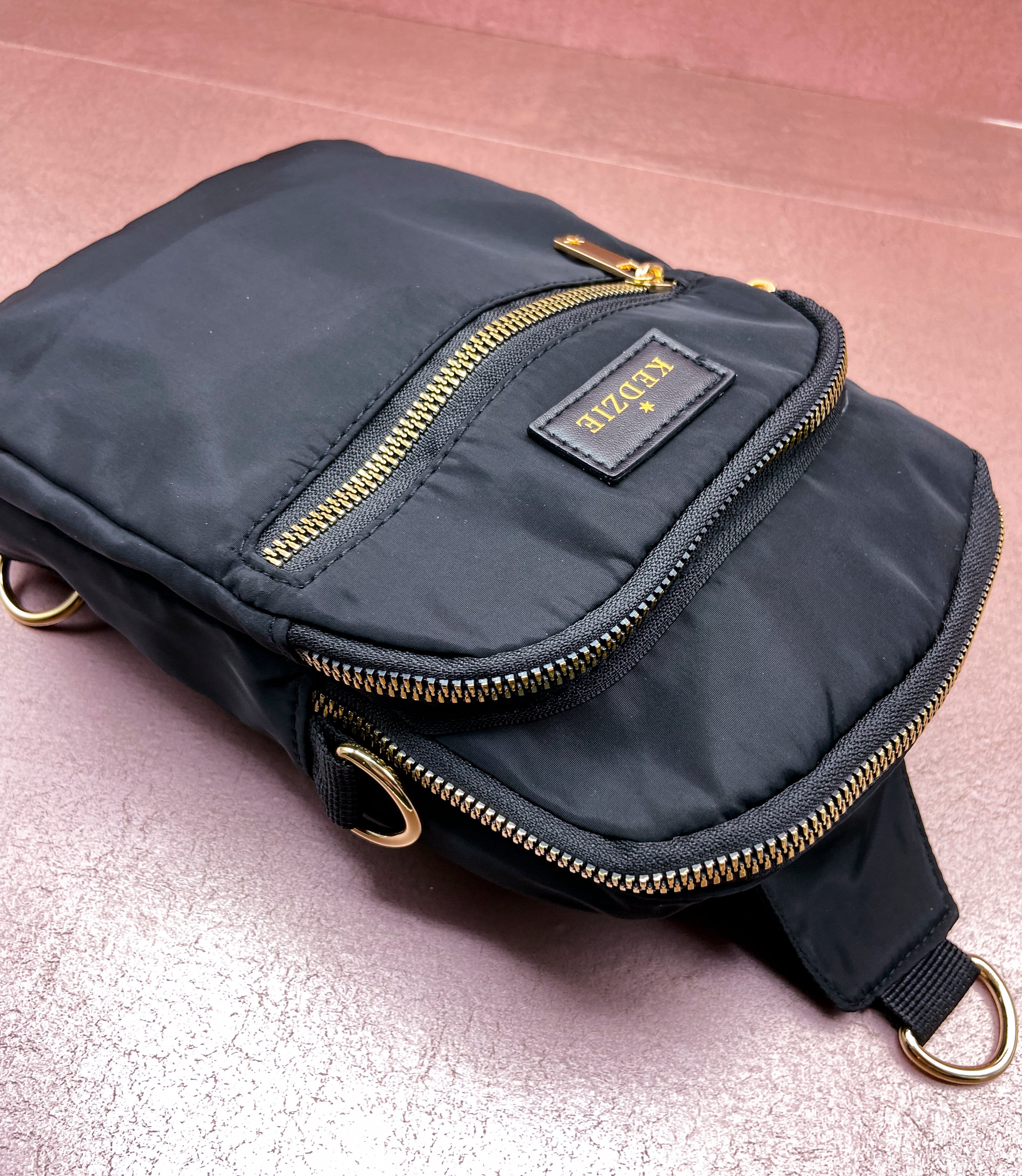 Black Roundtrip Convertible Sling Kedzie