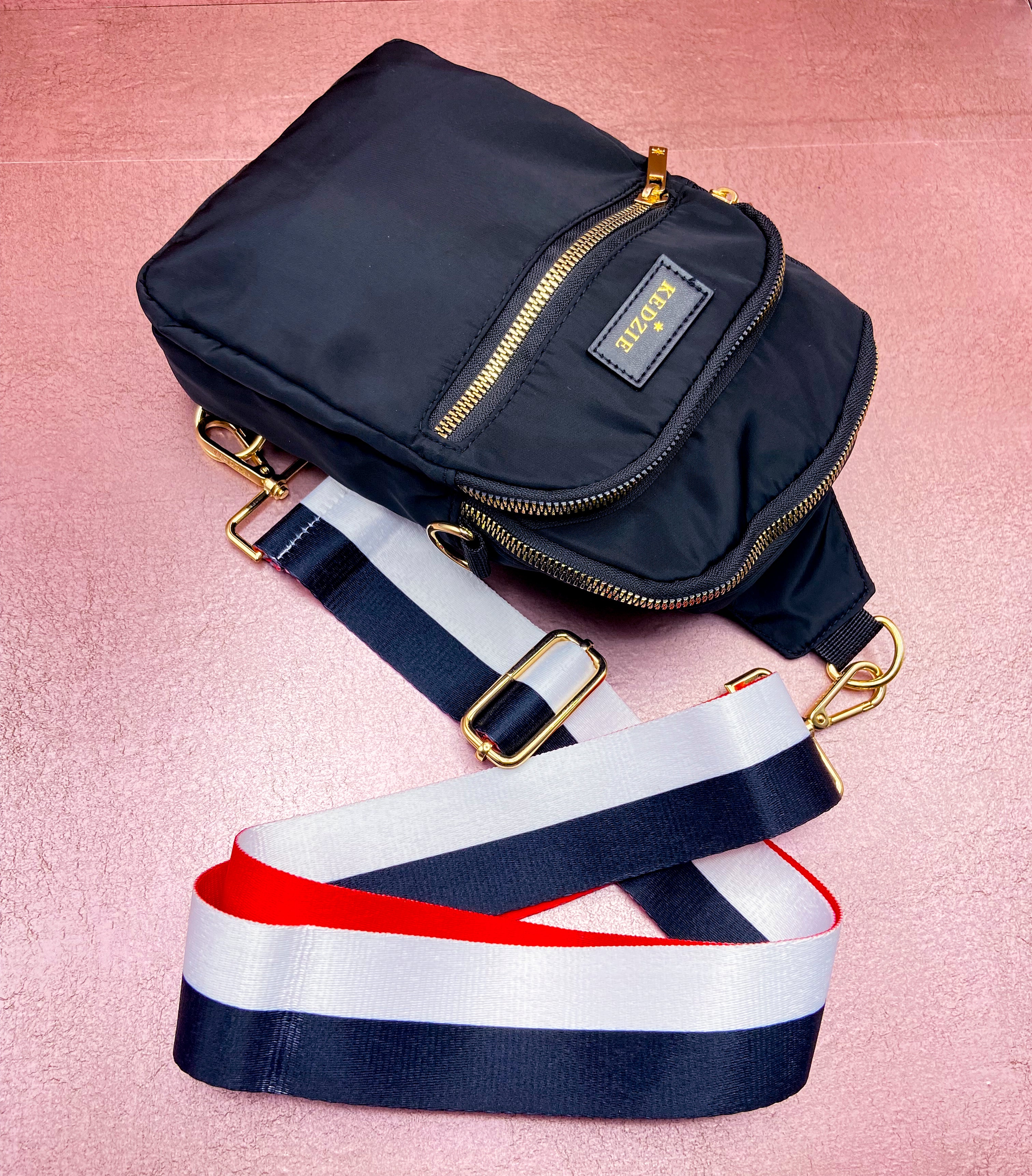 Black Roundtrip Convertible Sling Kedzie