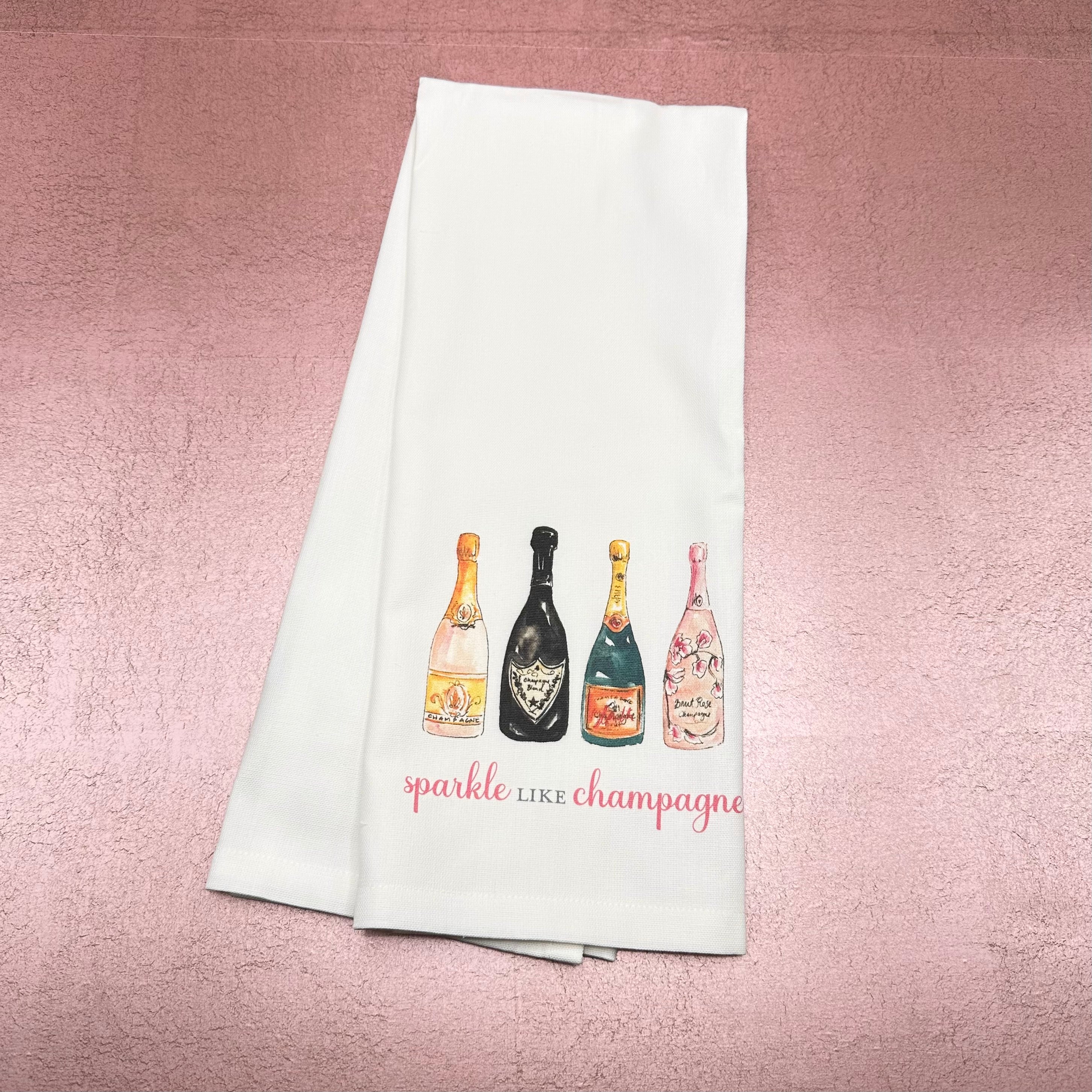 Sparkle Like Champagne Kitchen Towel