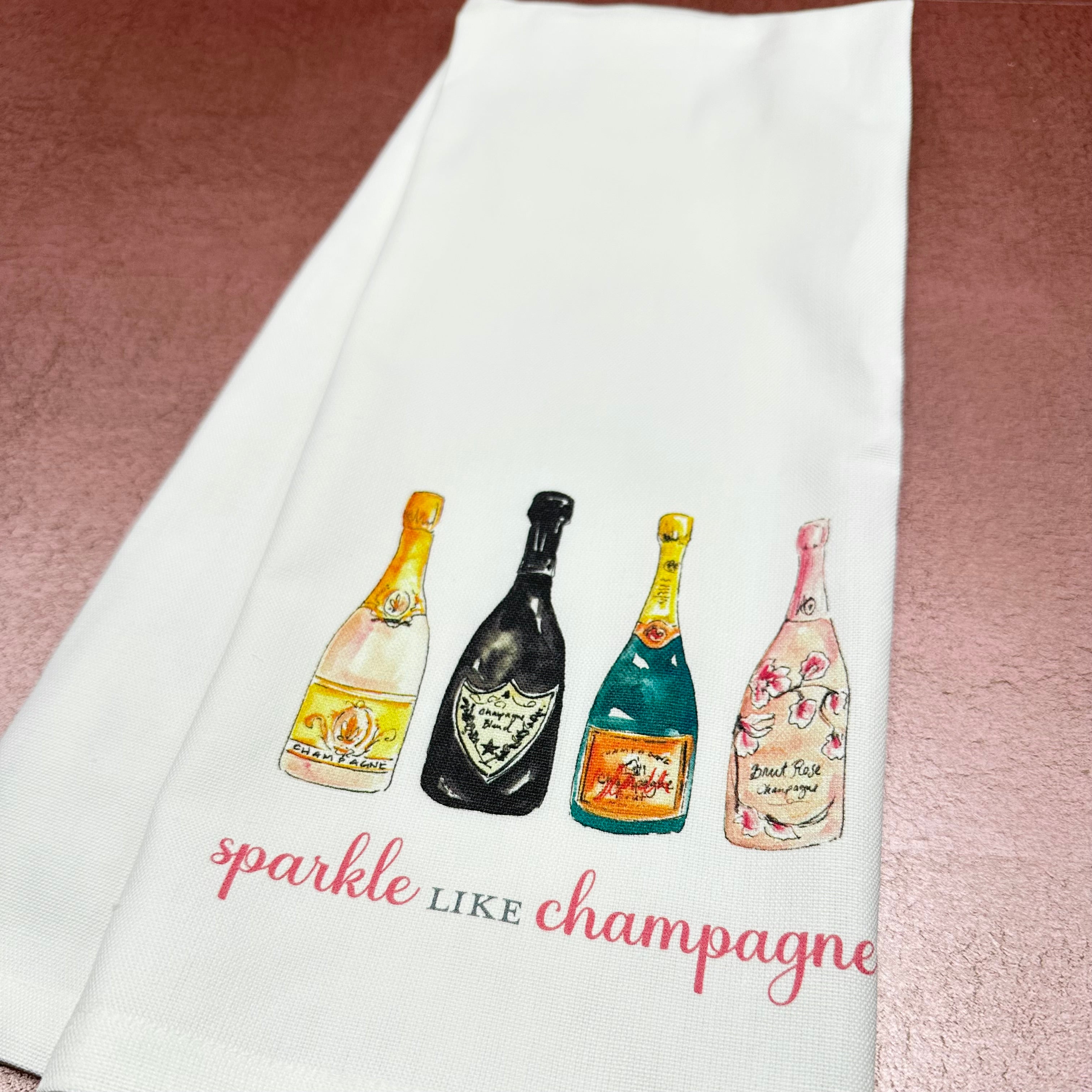 Sparkle Like Champagne Kitchen Towel