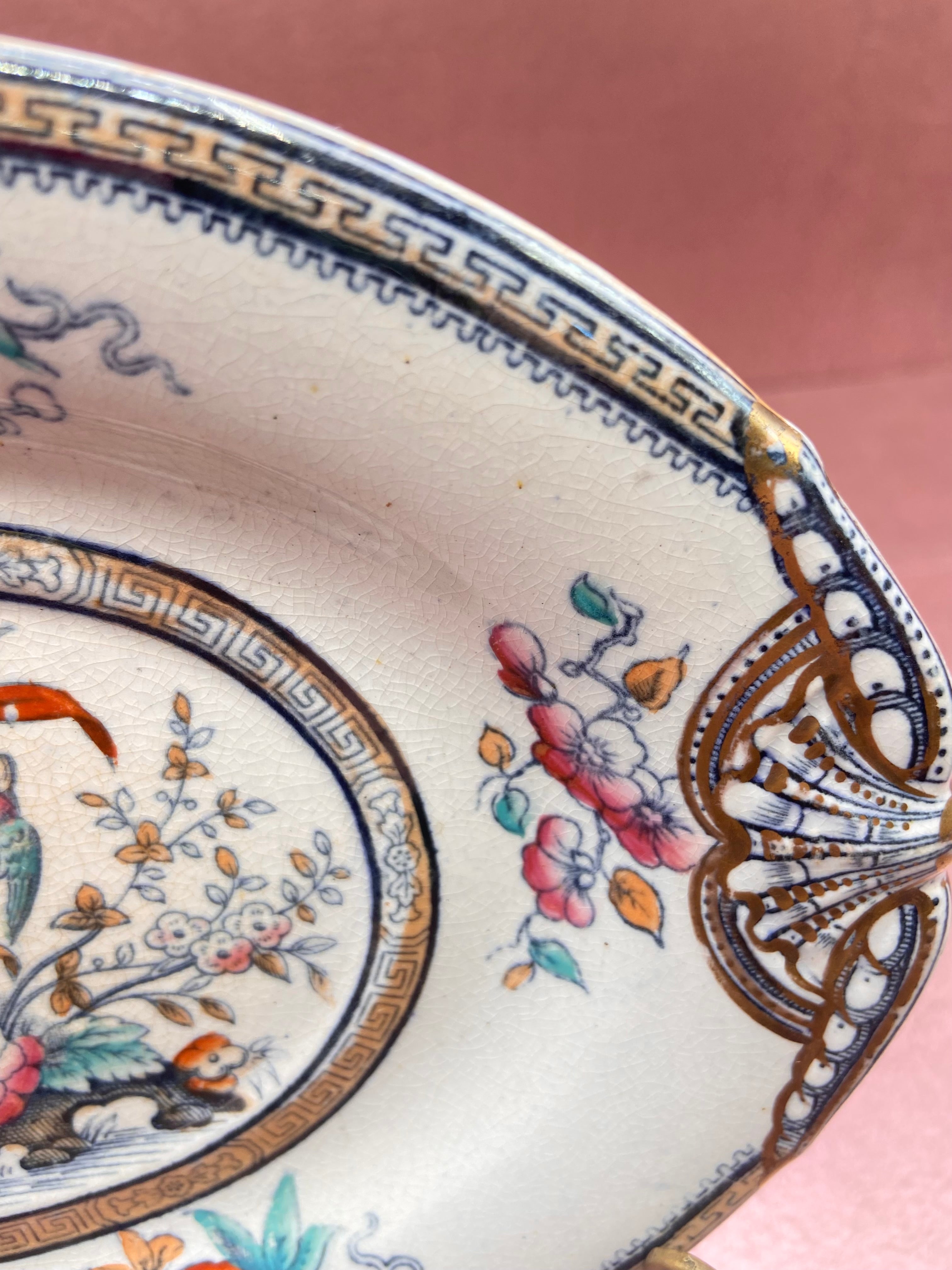 Small Shanghae T. Till & Son Oval Dish