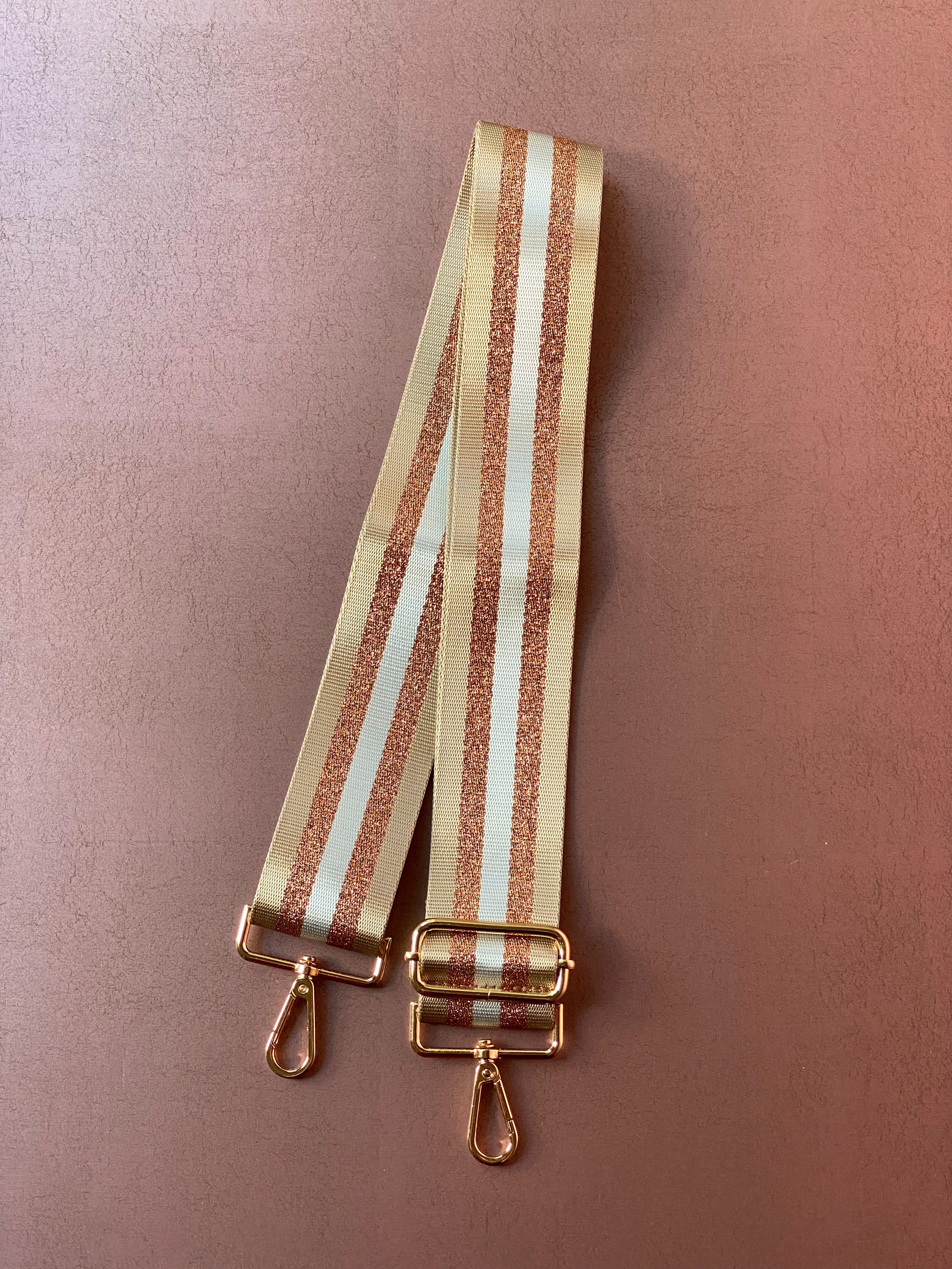 24 Carat Taupe Purse Strap