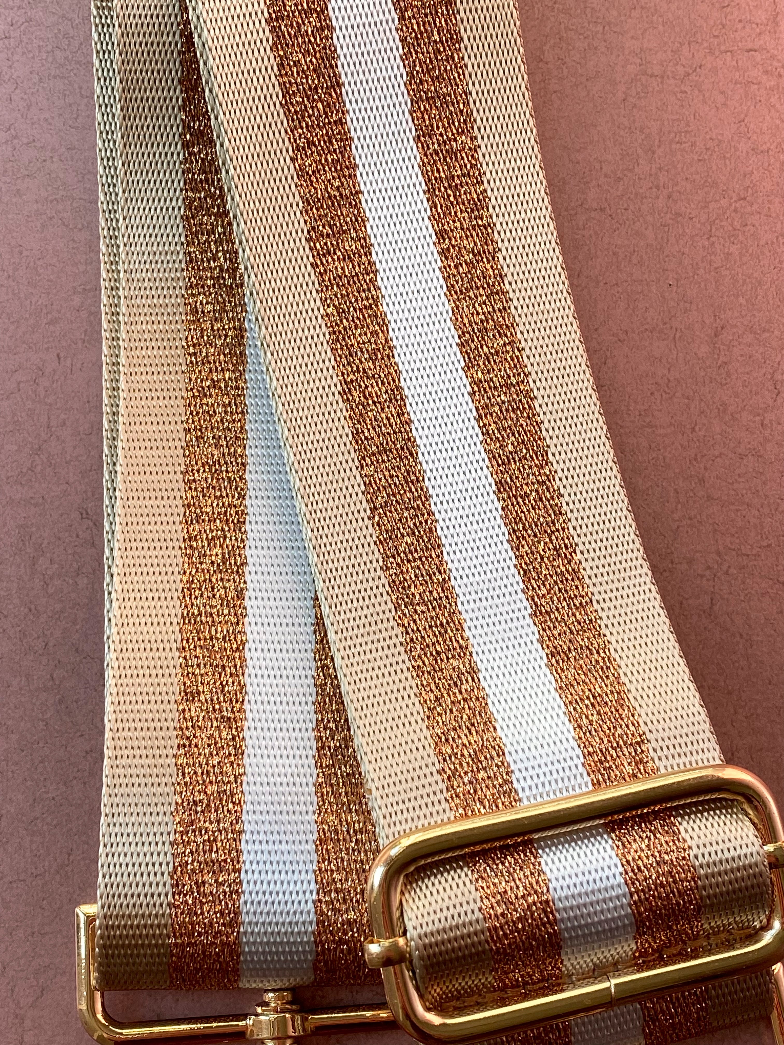 24 Carat Taupe Purse Strap