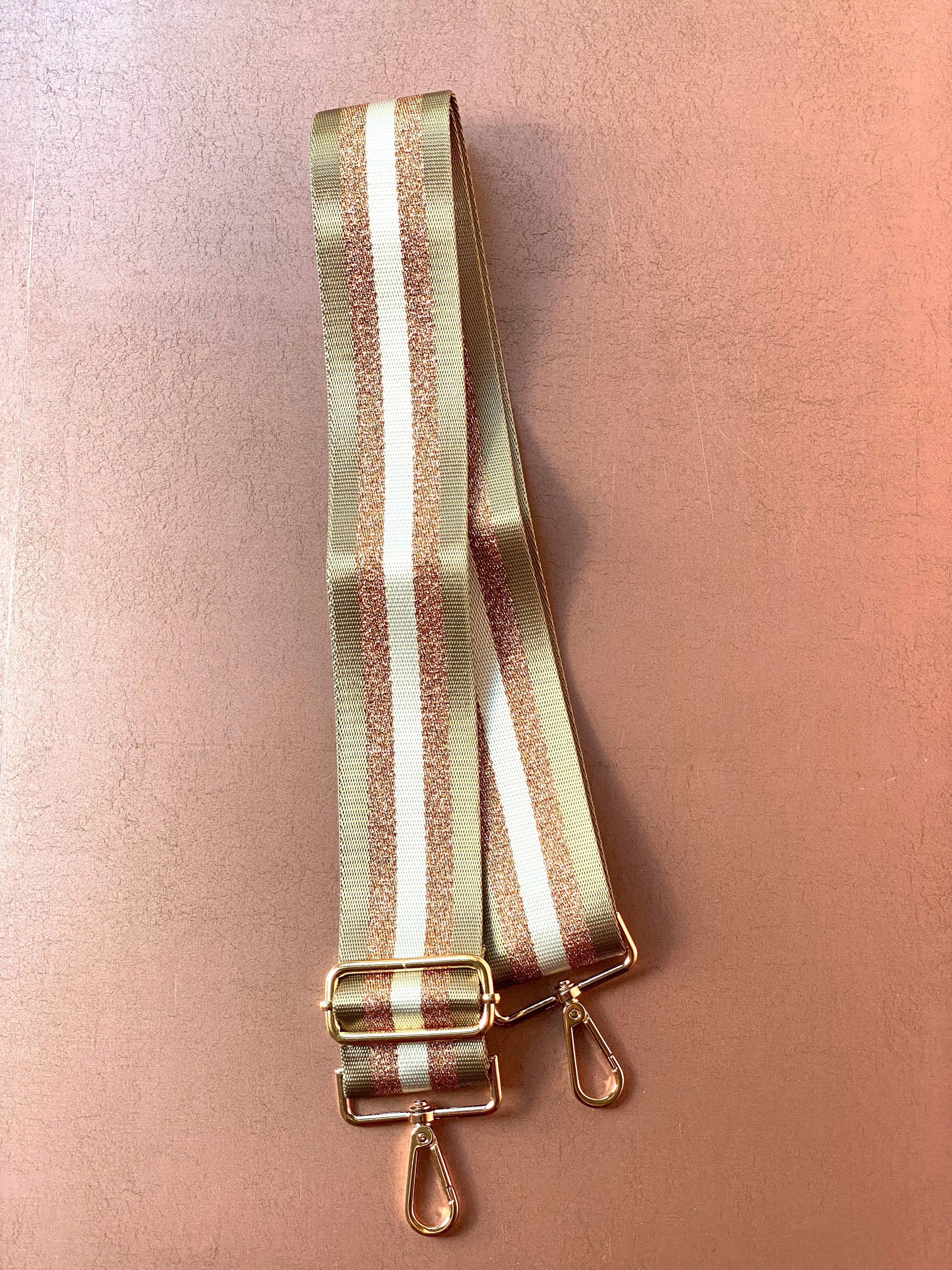 24 Carat Taupe Purse Strap