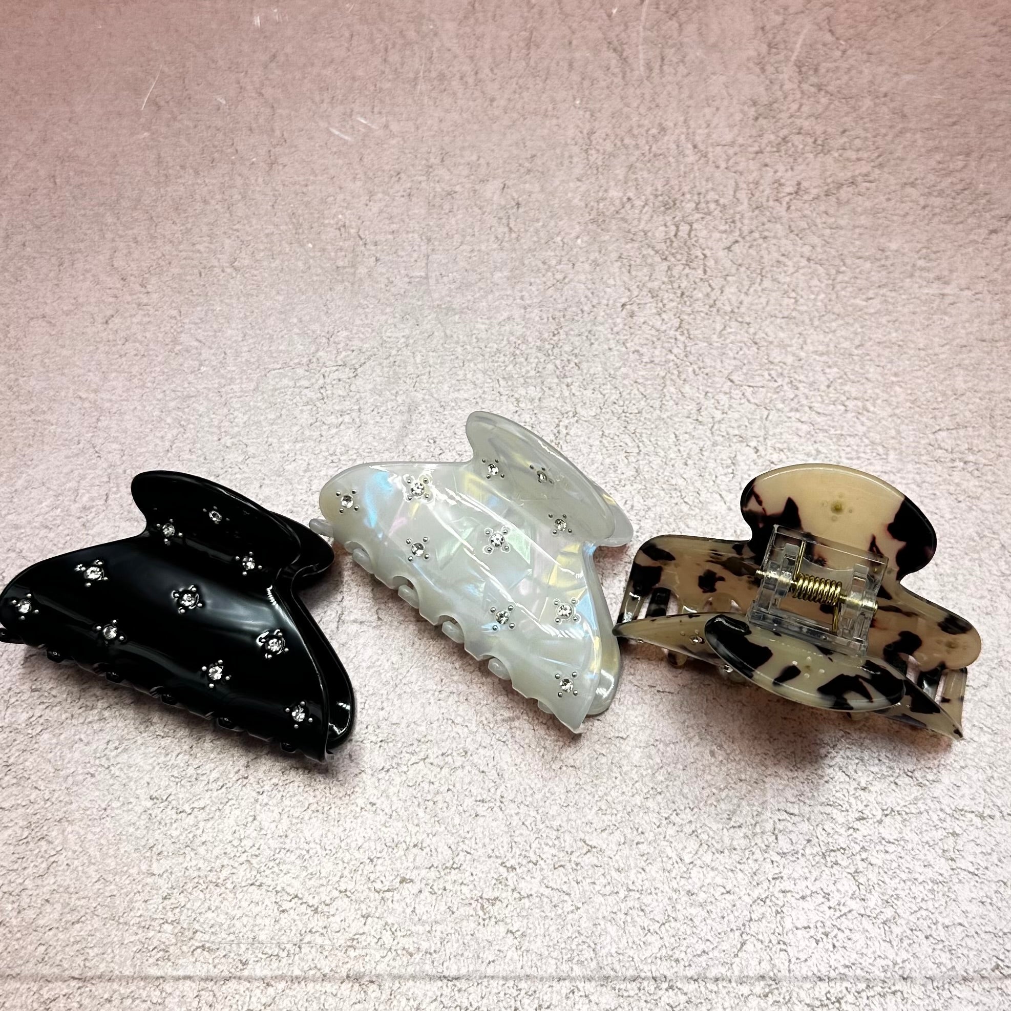 Rhinestone Claw Clip Small