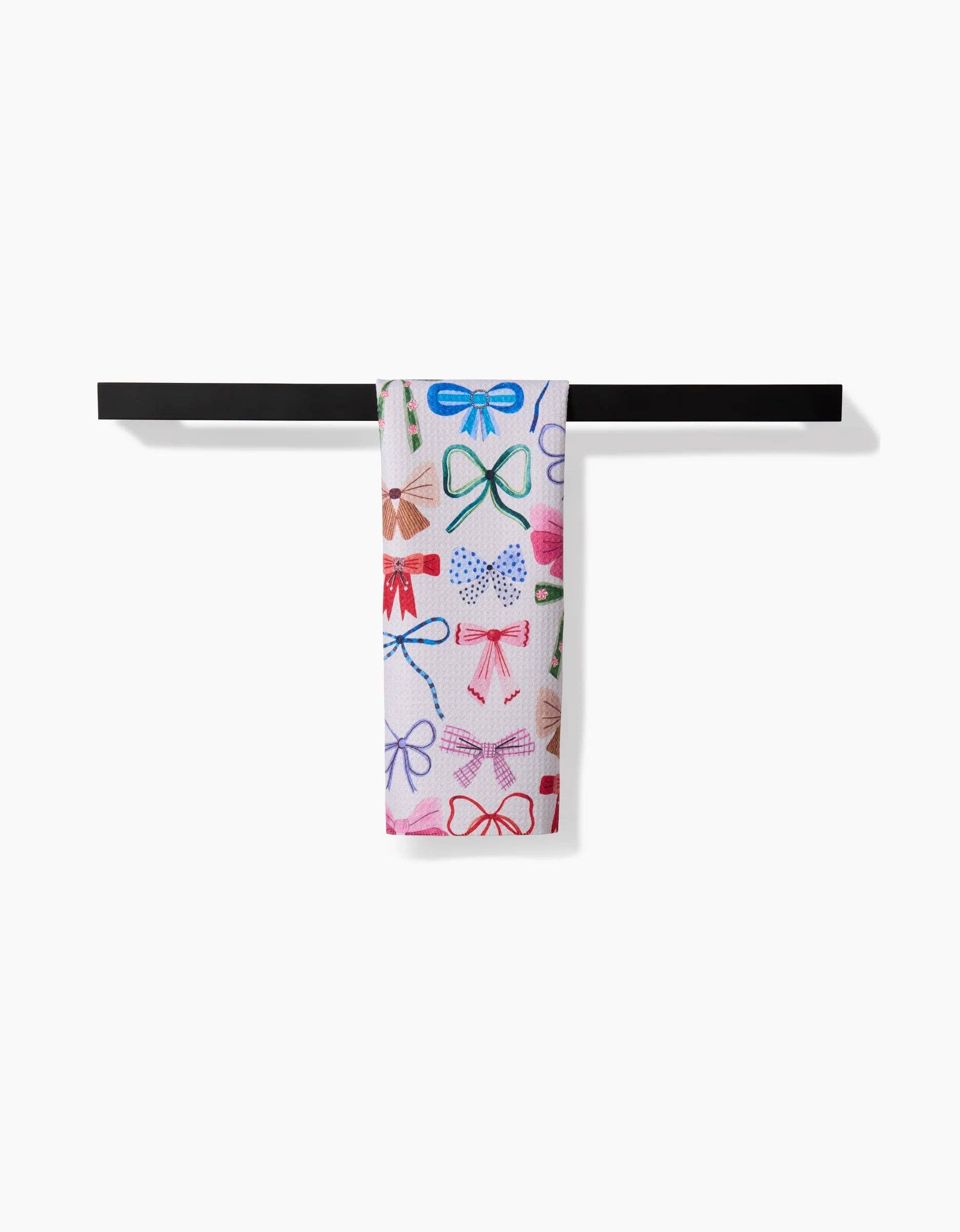 Bows Geometry Bar Towel