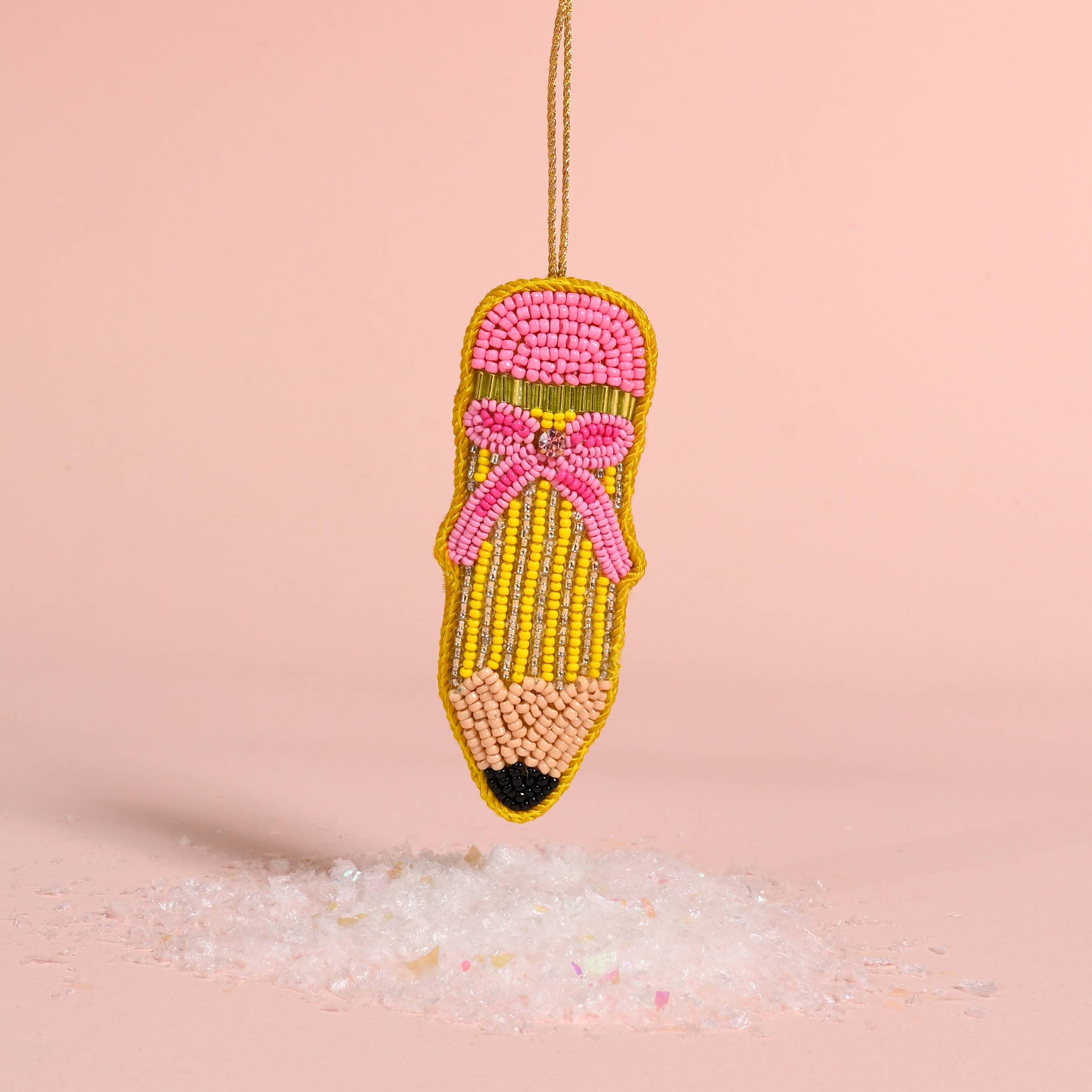 Pencil Beaded Ornament