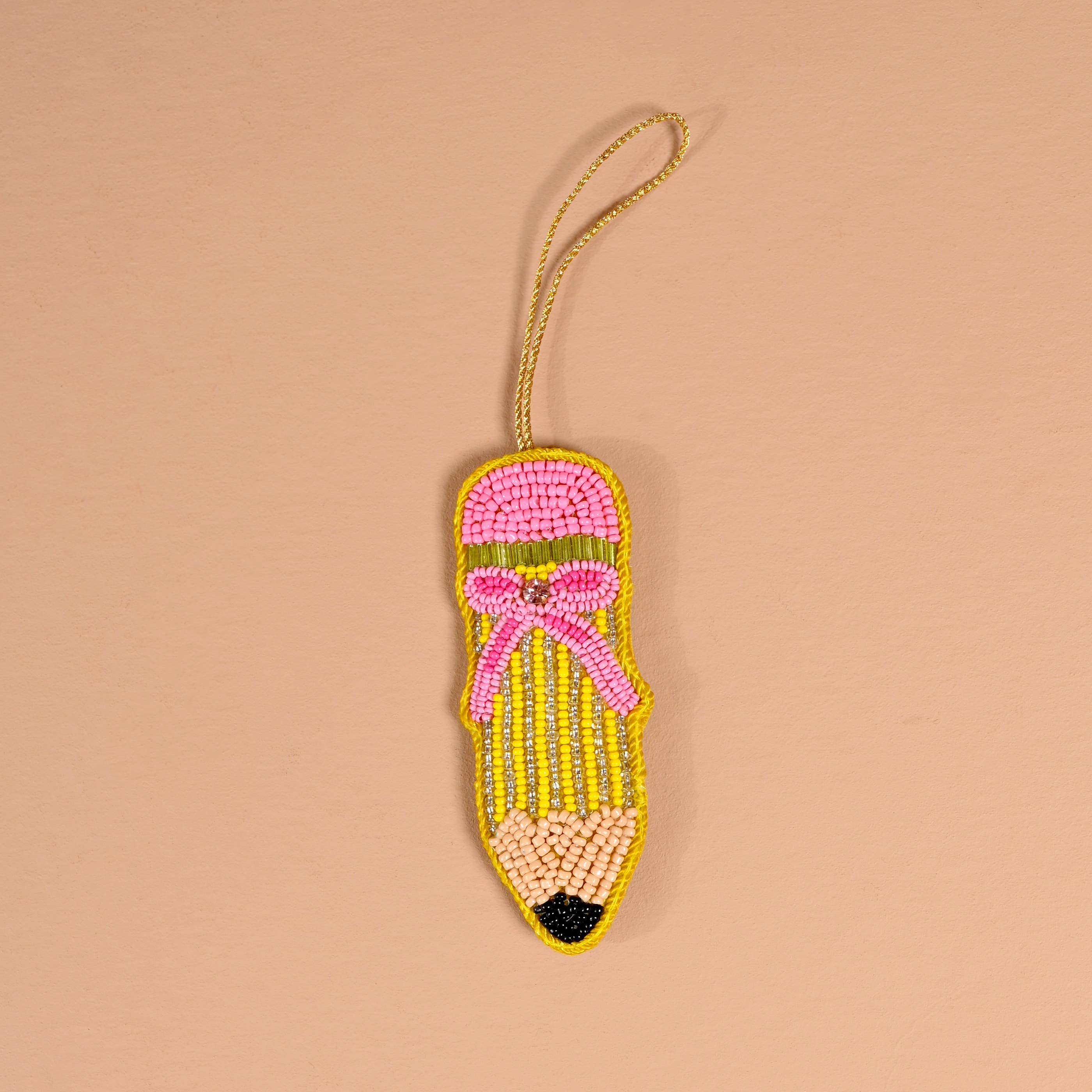 Pencil Beaded Ornament