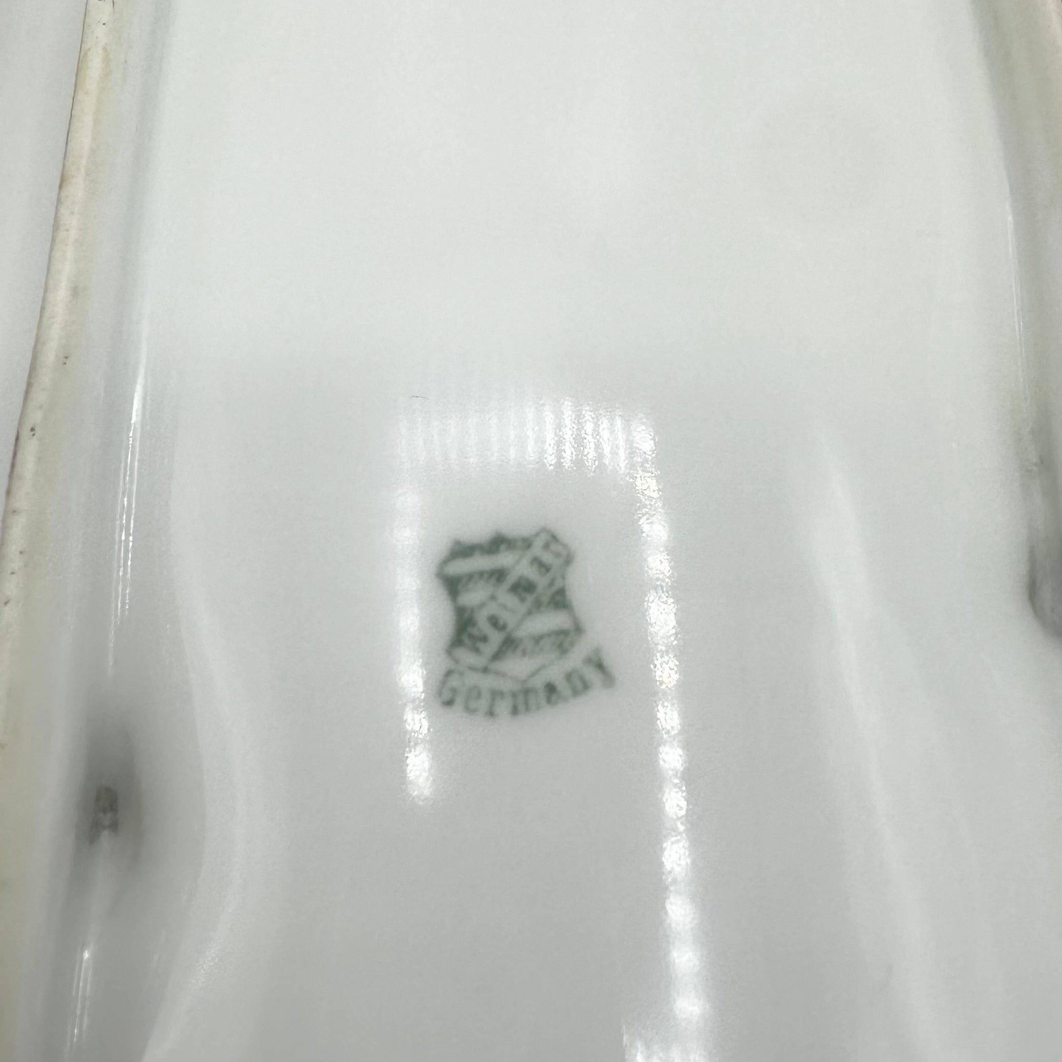 Vintage Weimar Green Serving Tray