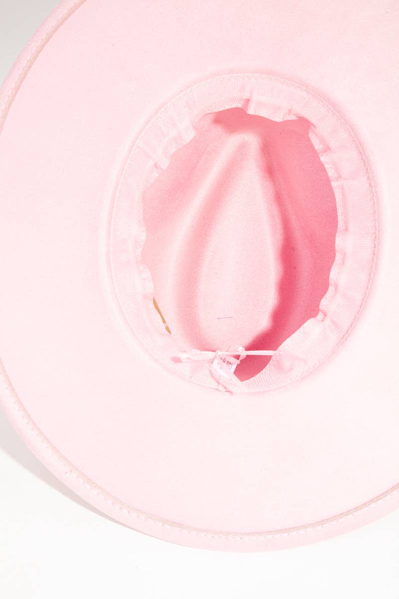 Bohemian Ribbon Felt Hat