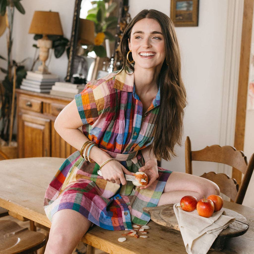 Harbor Plaid Eloise Dress