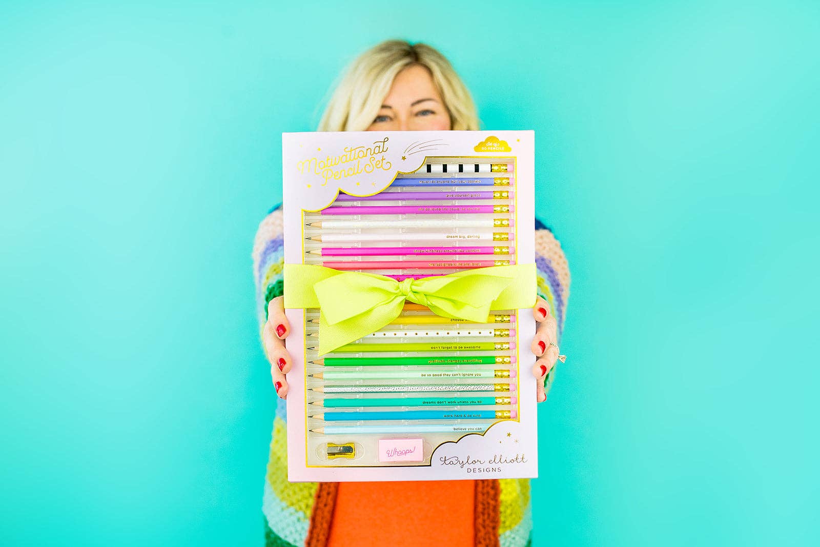 Motivational Pencil Set 22 Pcs