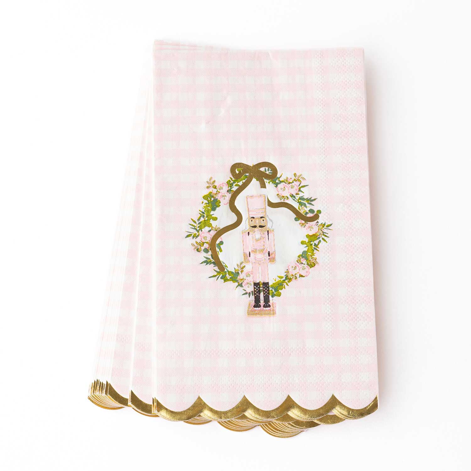 Sugarplum Gingham Paper Guest Towel Packs