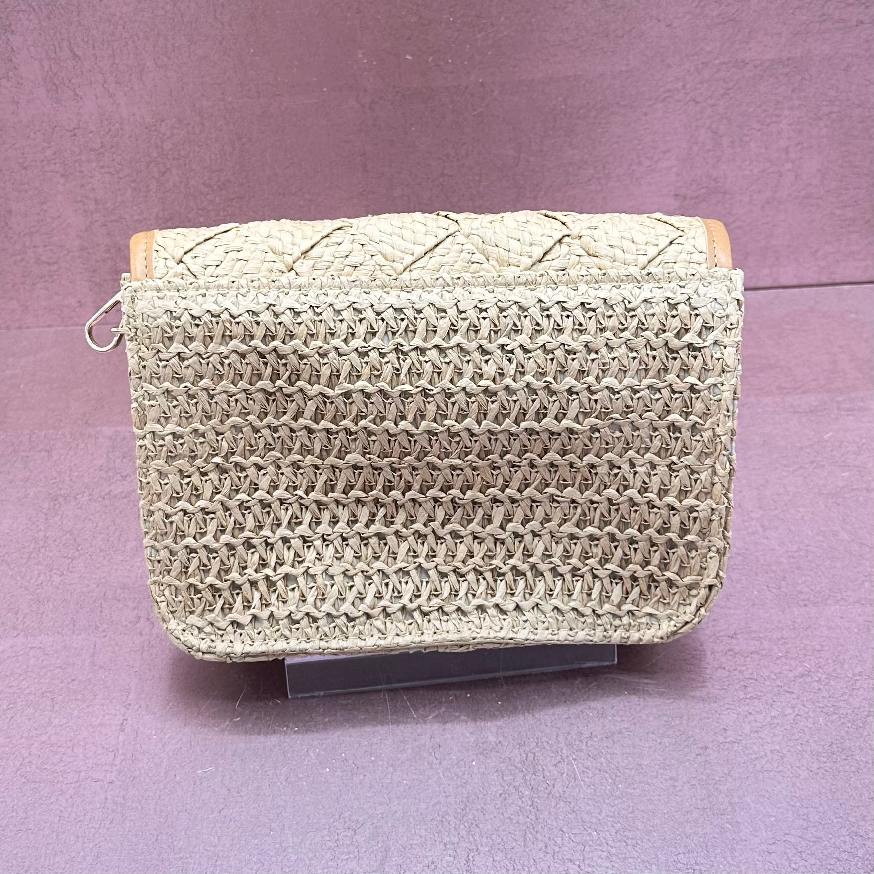 Straw Woven Crossbody Handbag