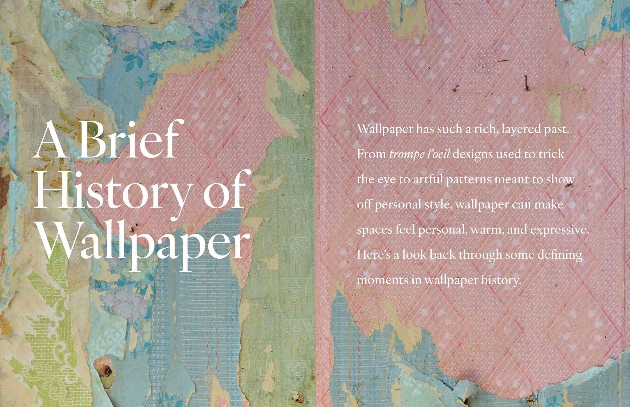 Wall Flowers : A Love Letter to Wallpaper