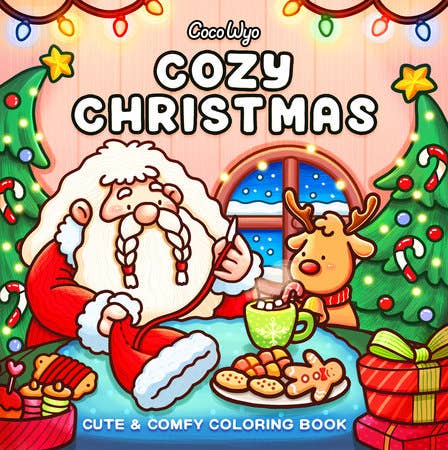 Cozy Christmas Comfy Coloring Book