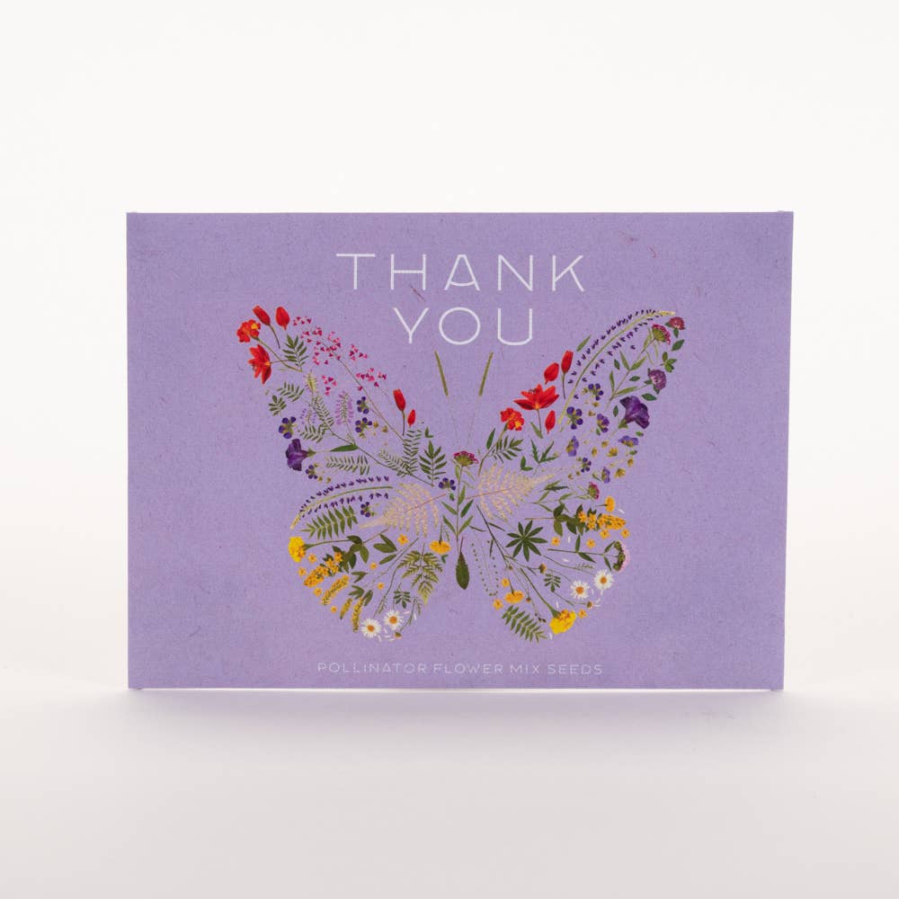 Thank You Butterfly Pollinator - Pollinator Flower Mix Seed
