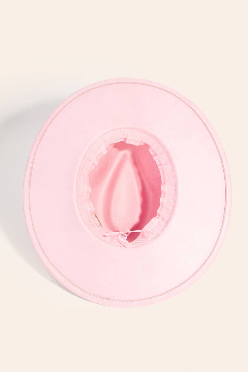 Bohemian Ribbon Felt Hat