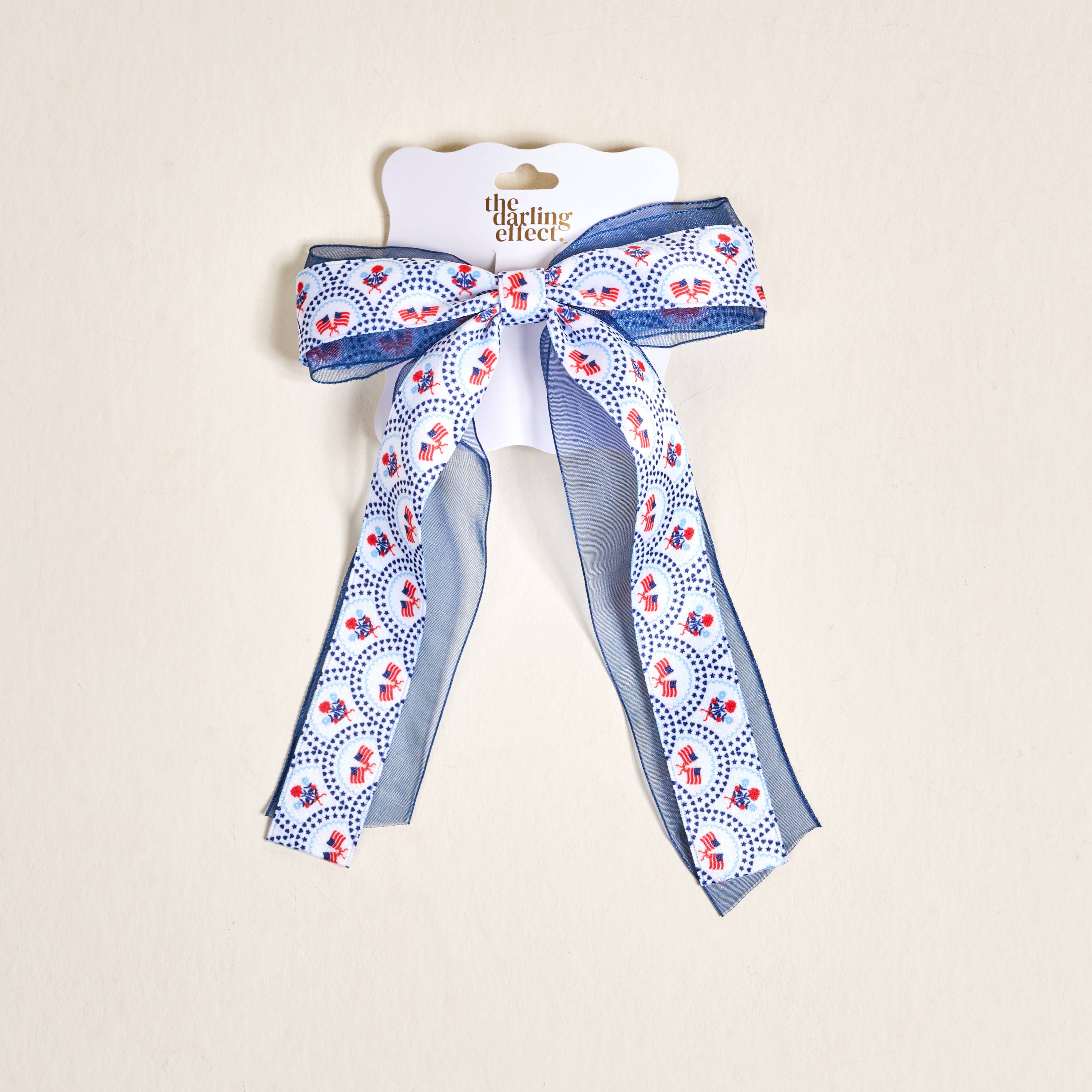 Hair Bow–All-American Darling