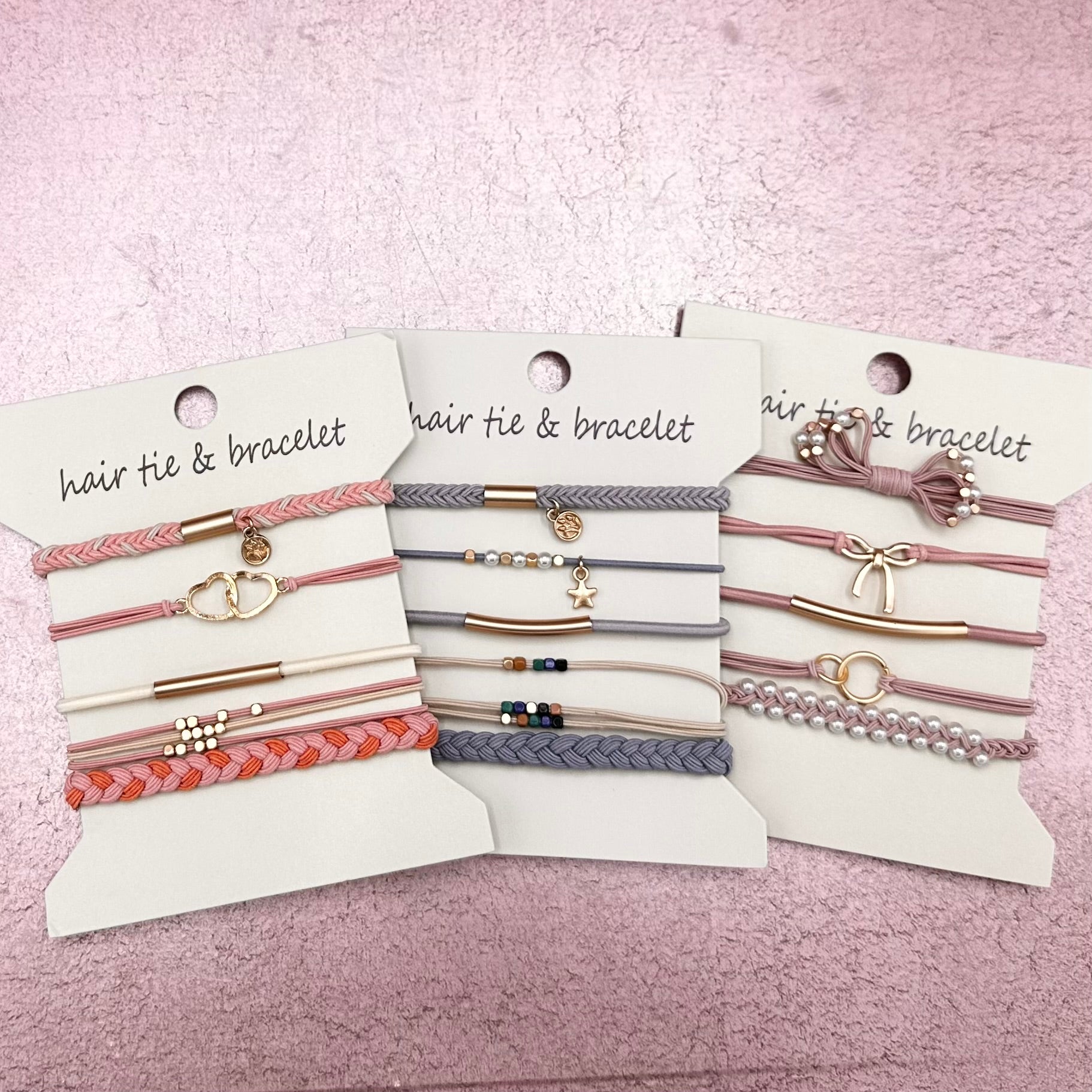 Hair Tie Bracelet Stack