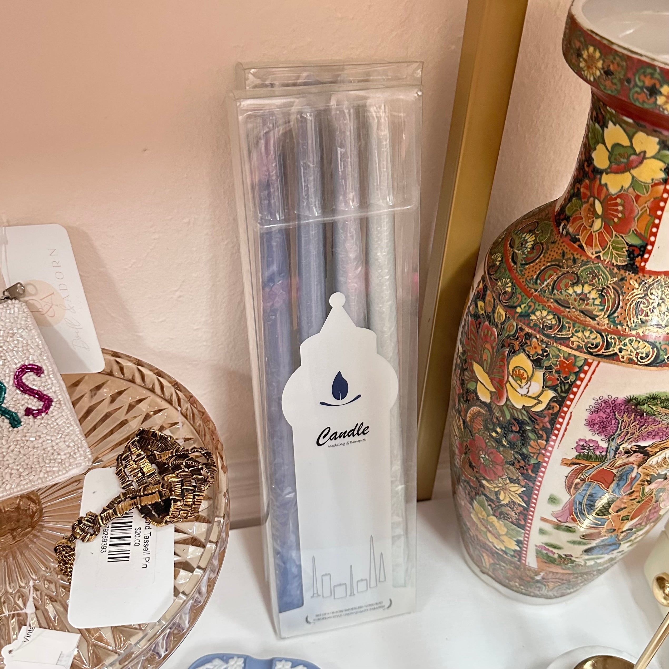 Unscented Taper Candles