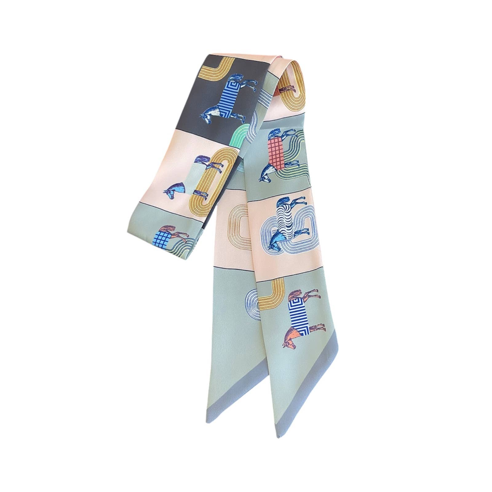 Geometric Horse Twilly