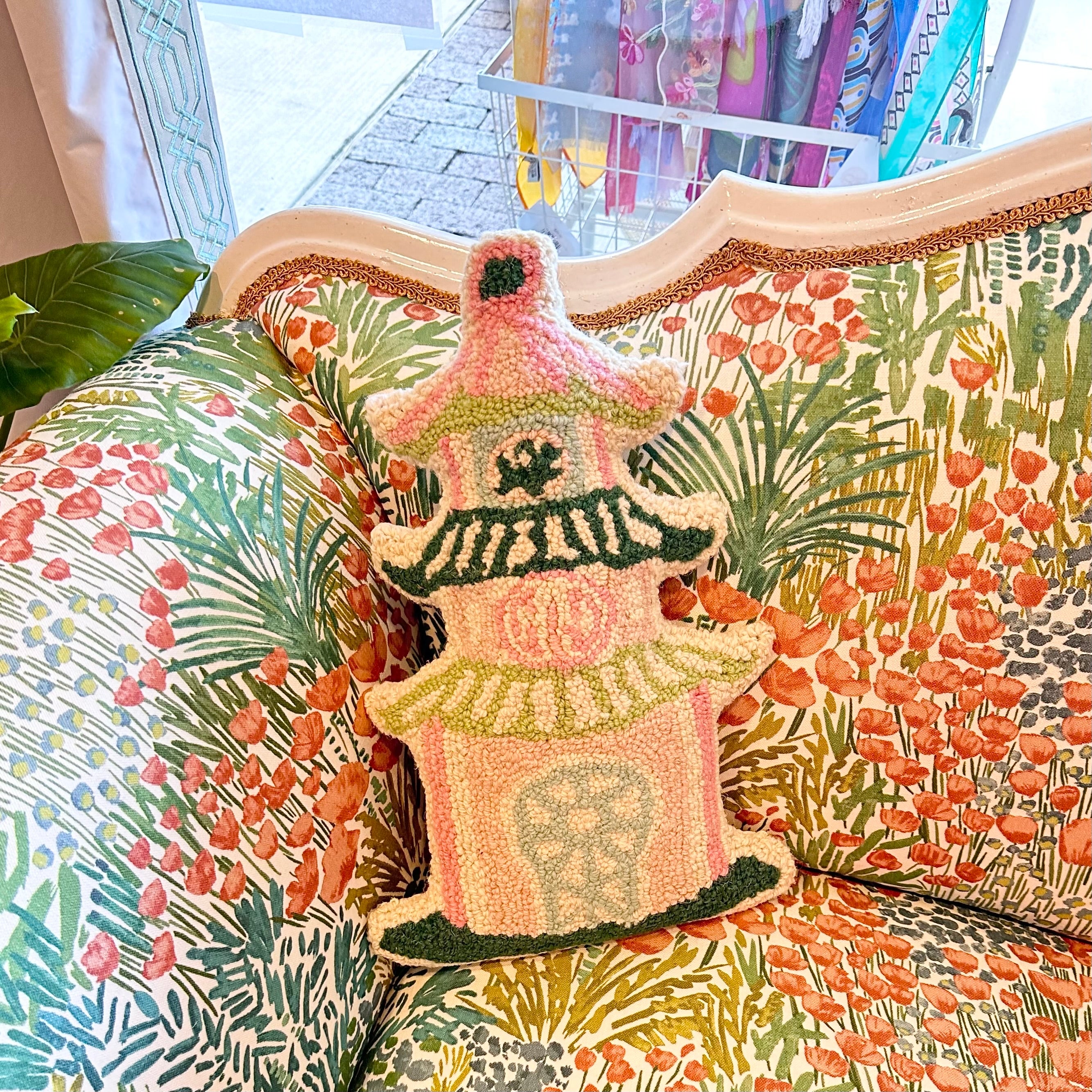 Pagoda Shaped Hook Pillow