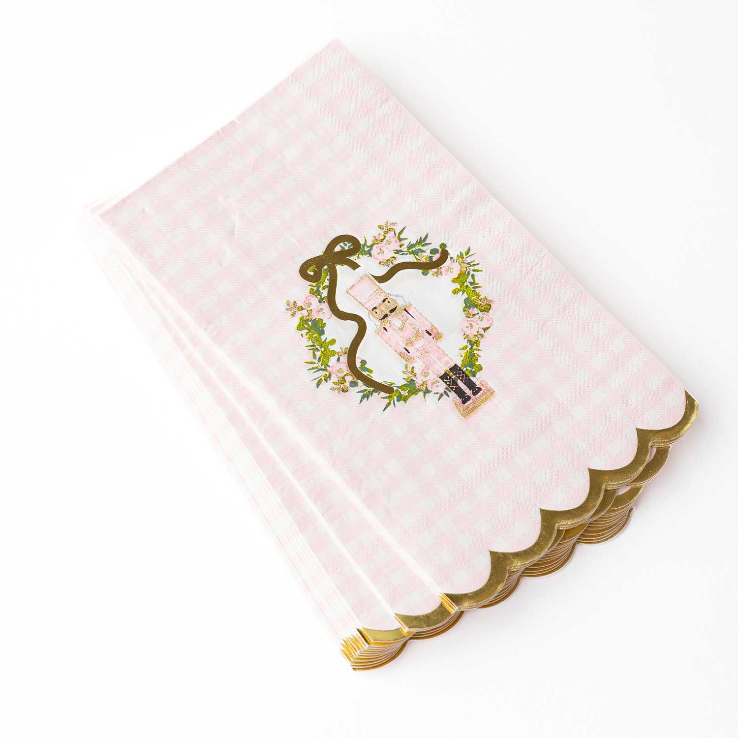 Sugarplum Gingham Paper Guest Towel Packs