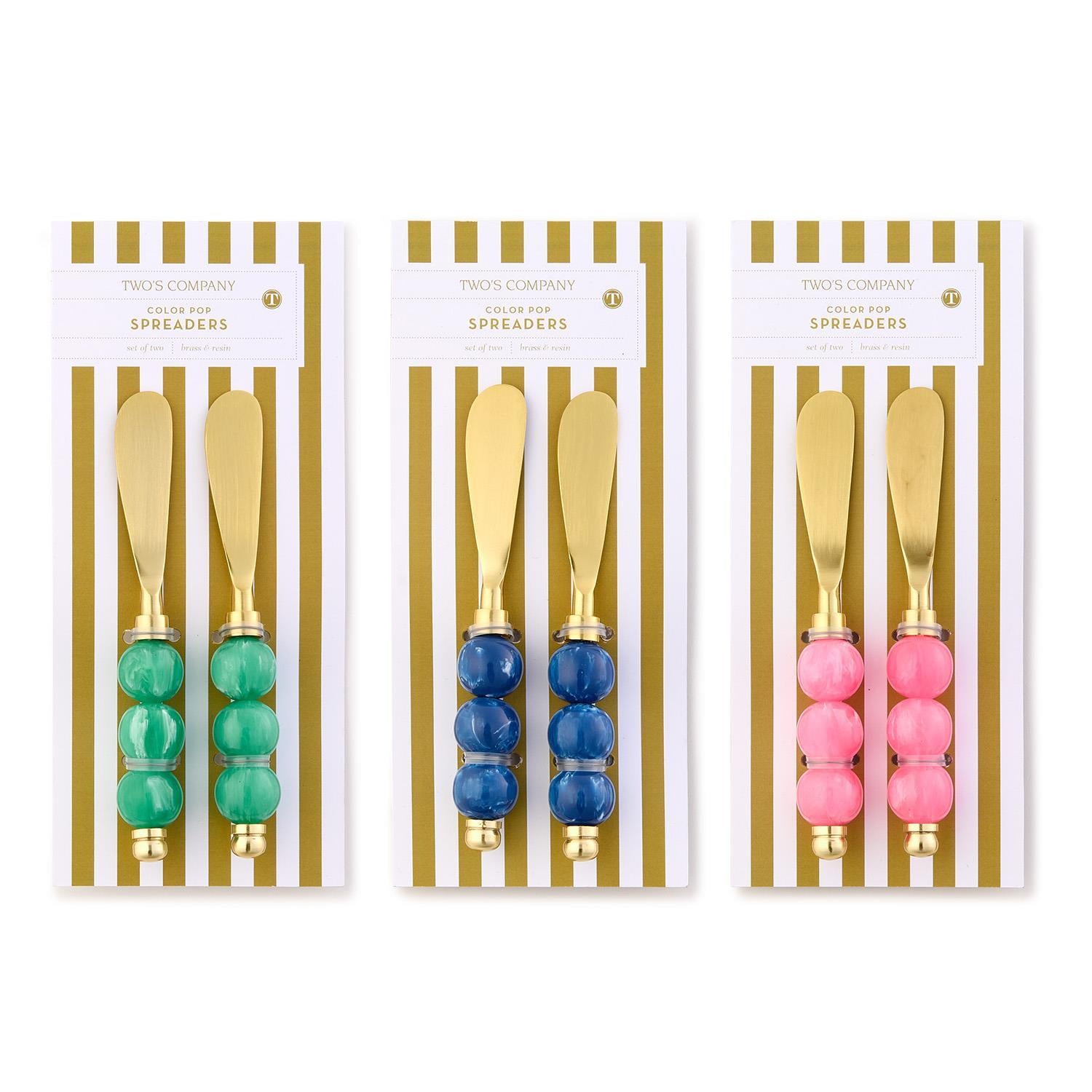 Color Pop Spreaders Set of 2
