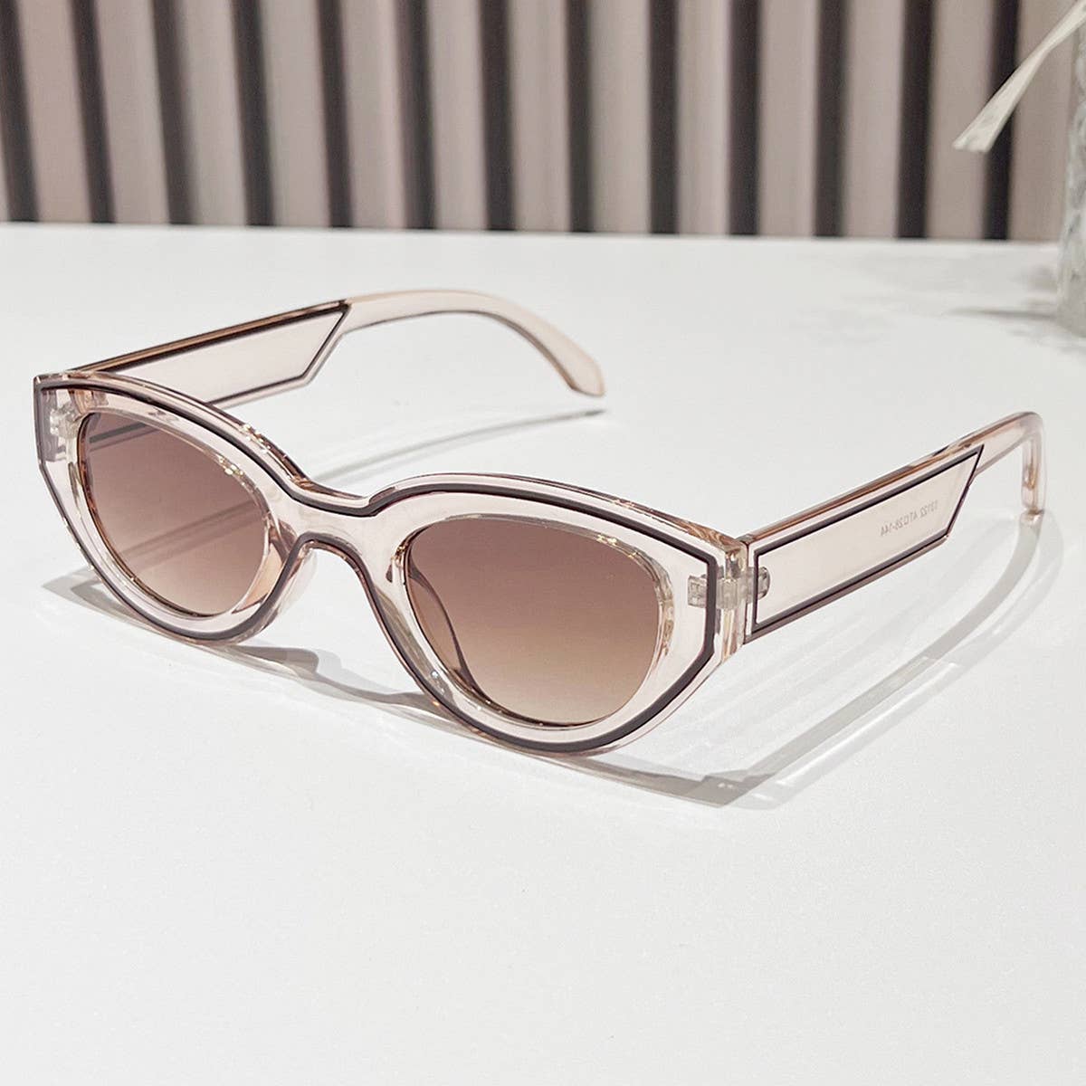 Cat Eye Lined Sunglasses