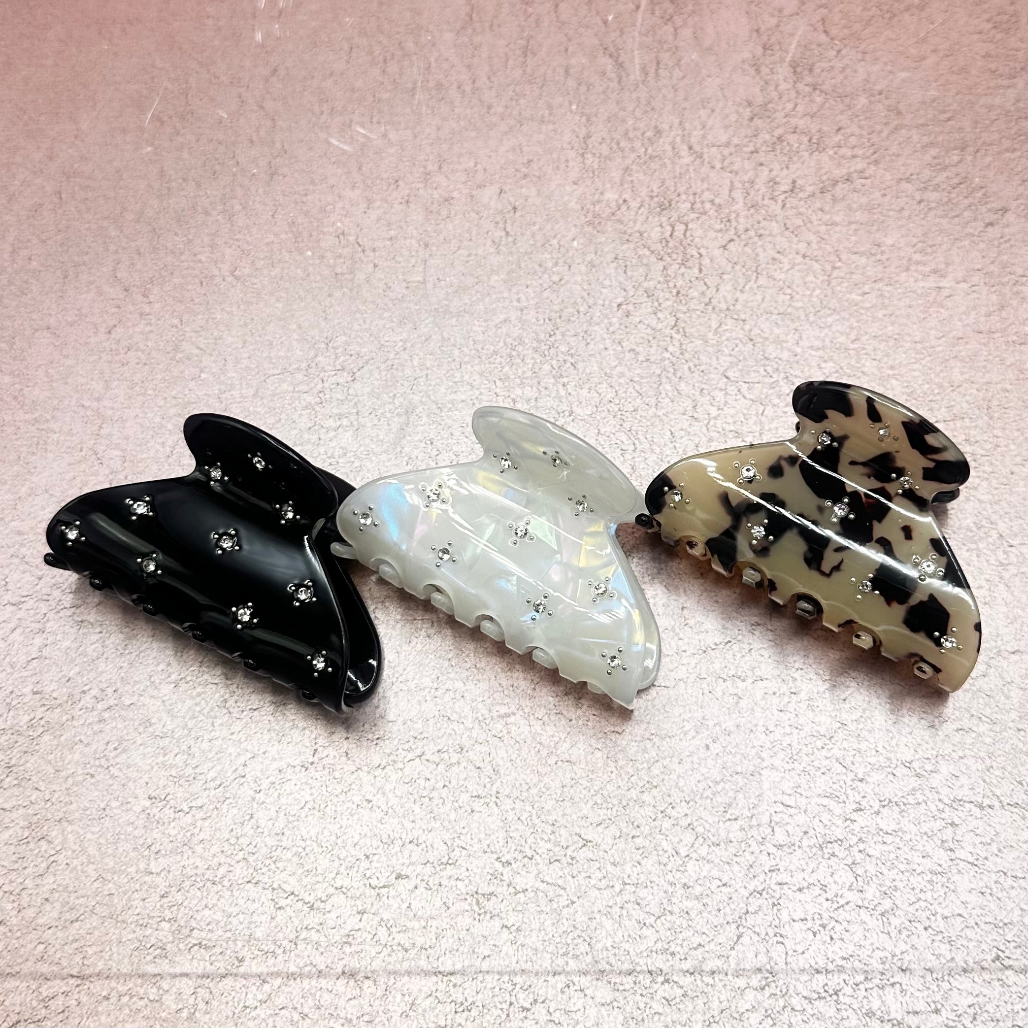 Rhinestone Claw Clip Small
