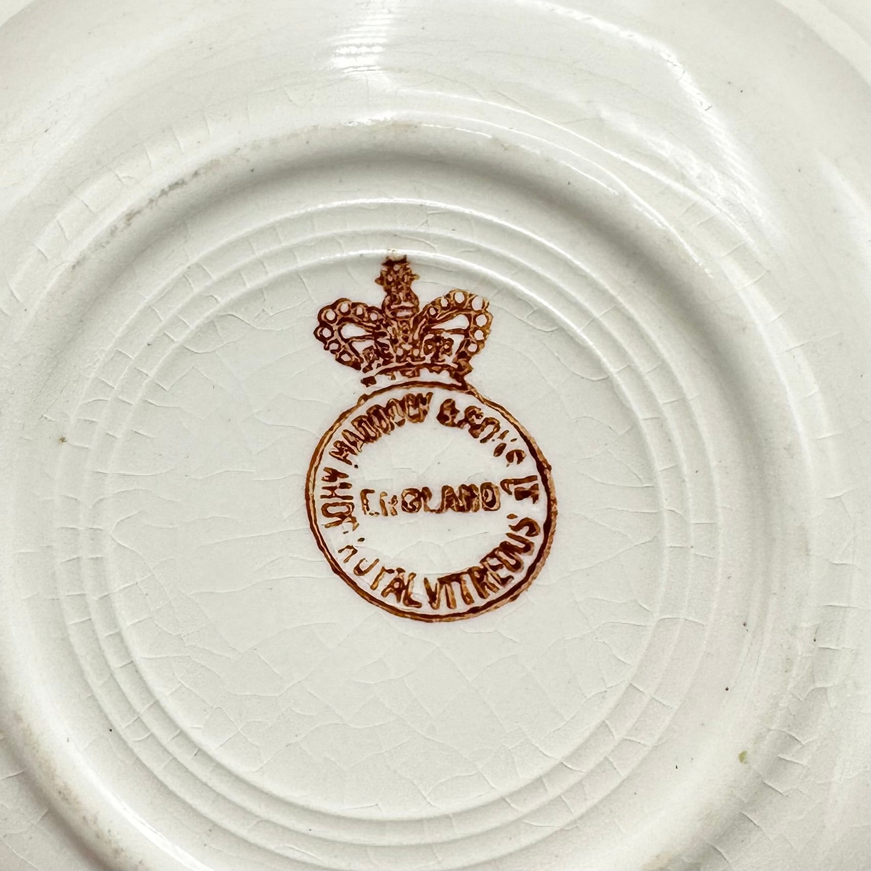 Vintage Royal Vitreous Bowl