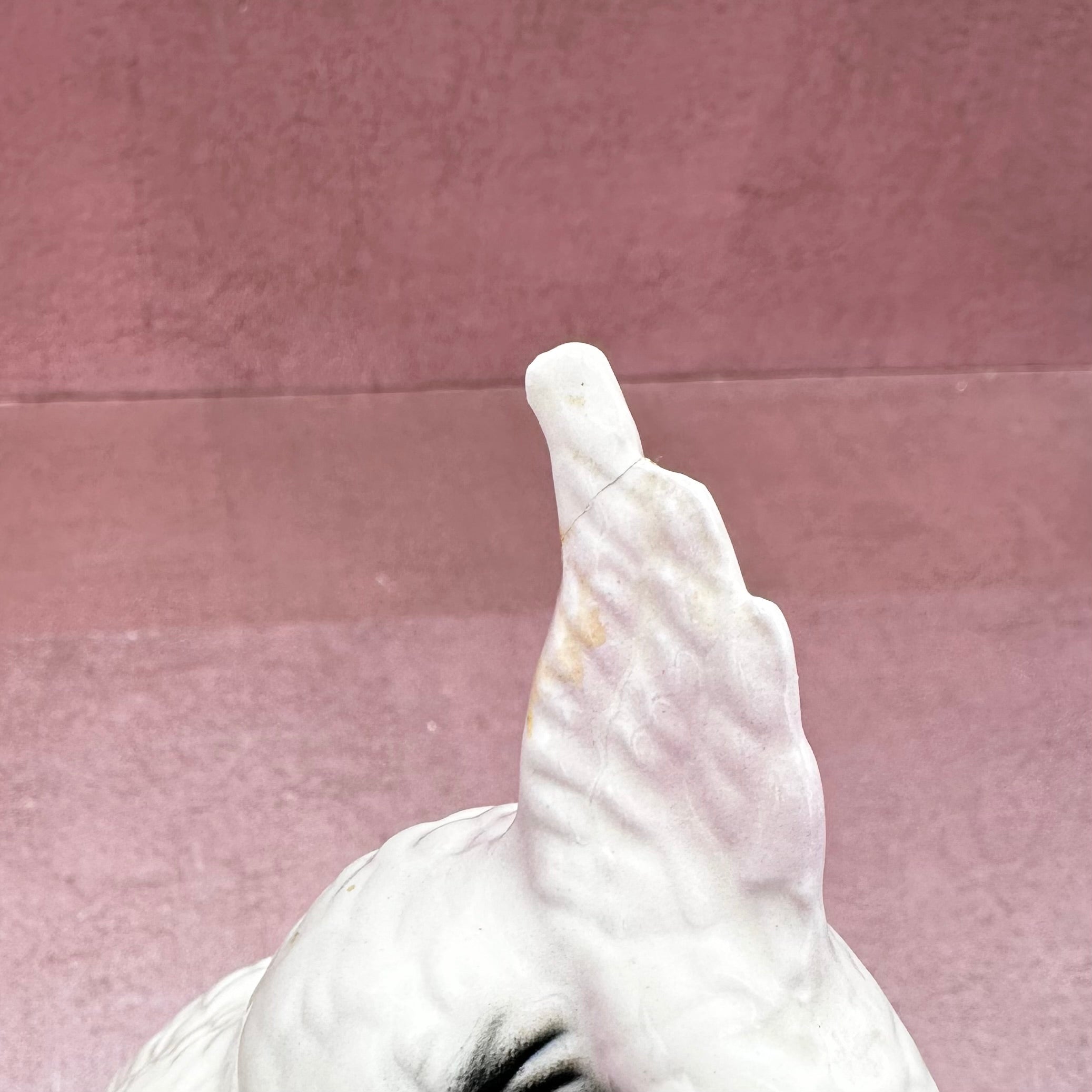 Vintage Parrot Porcelain Figurine
