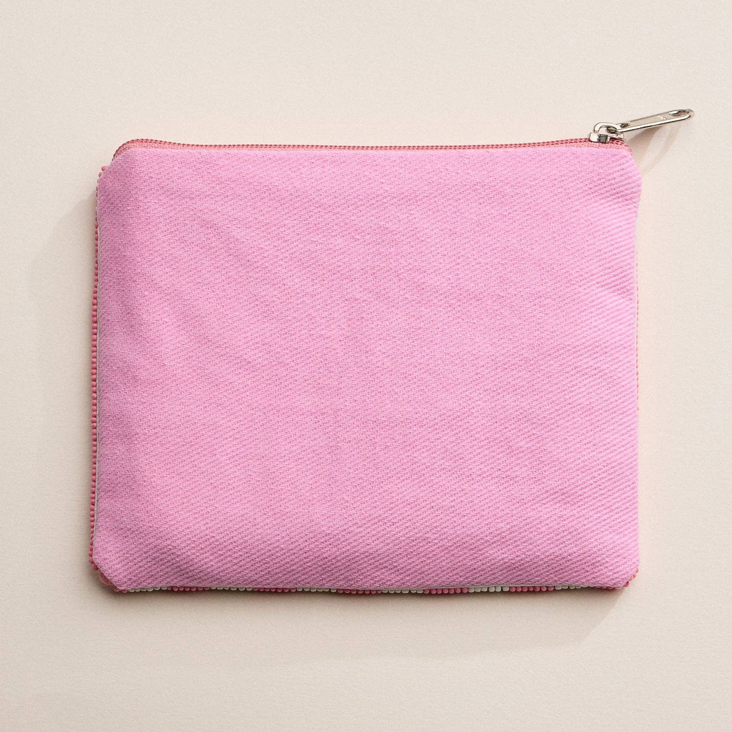 Beaded XOXO Heart Sequin Pouch