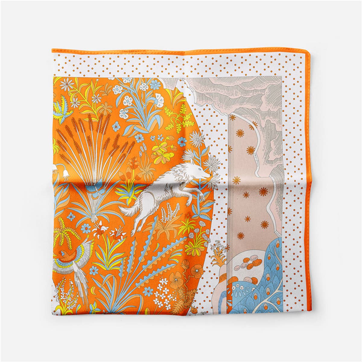 Botanical Wave Scarf