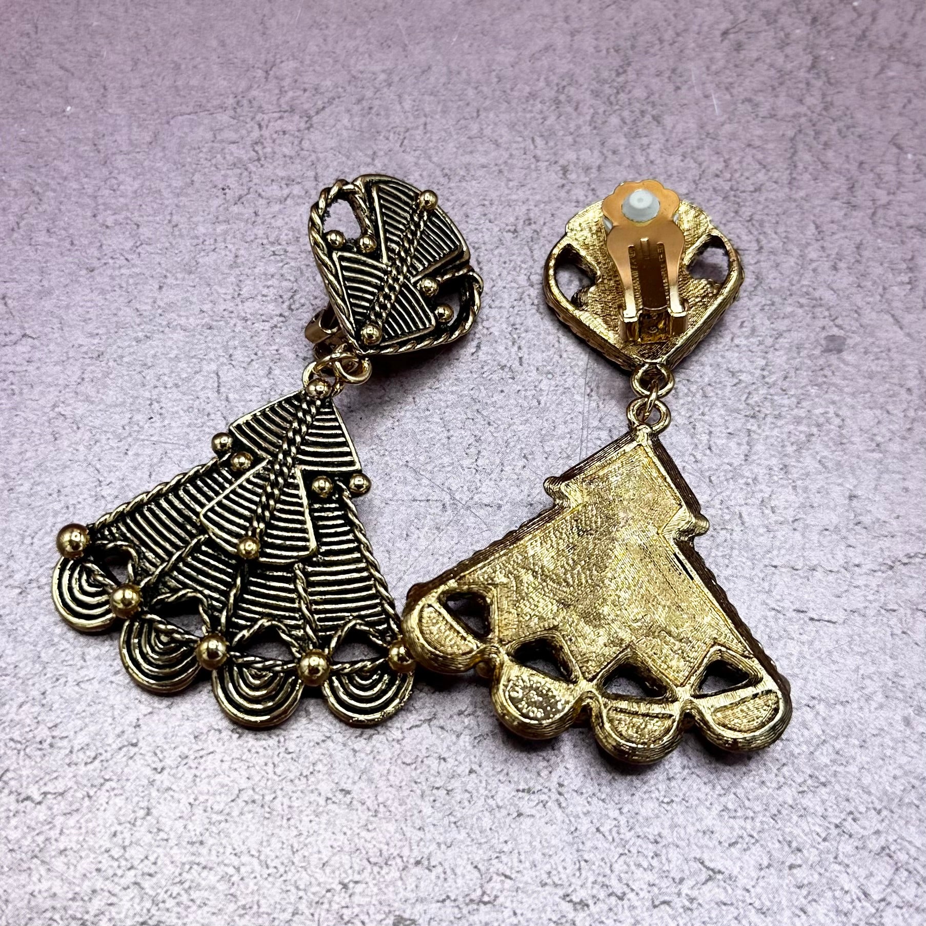 Jose Maria Barrera Boho Clip-On Earrings