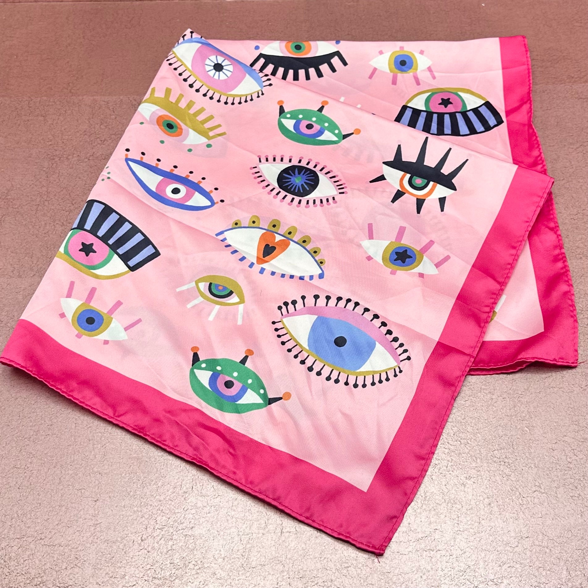 Eye Scarf Artistic Eye Scarf | Dwell and Adorn